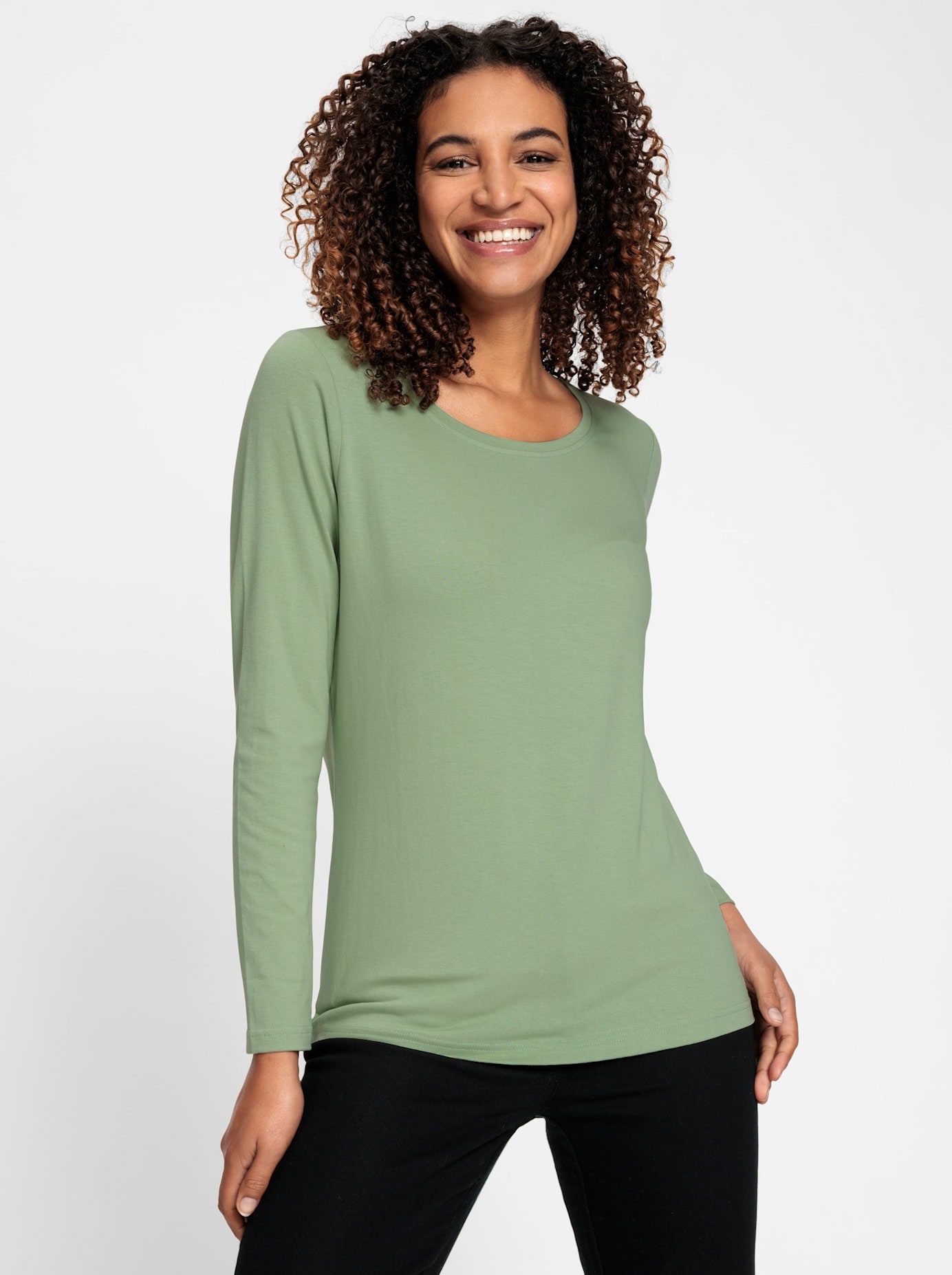   Rundhalsshirt »Rundhals-Shirt«, 1 Stk.
