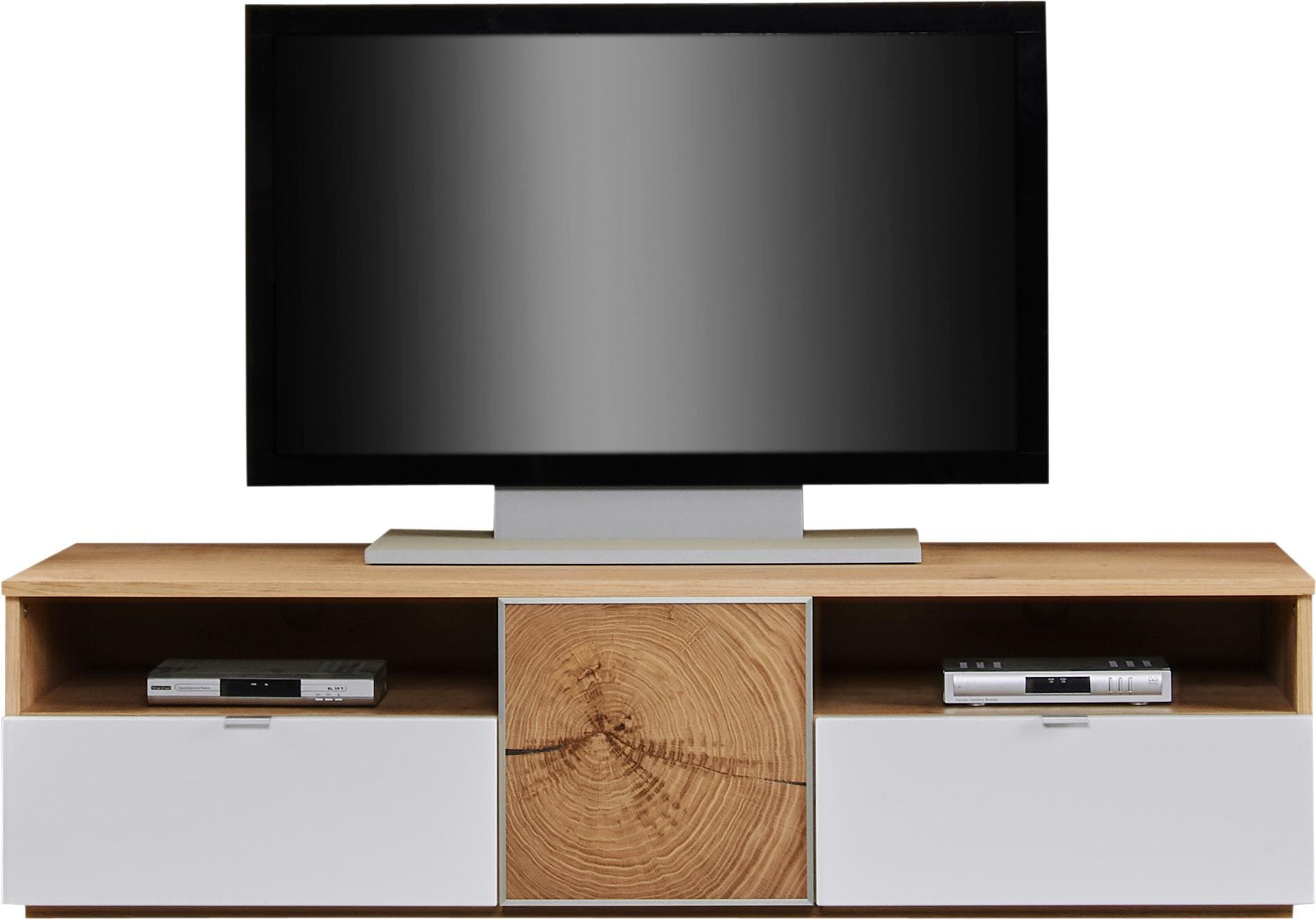 VOGL Möbelfabrik Table basse Breite 160 cm mit Hirnholzelement