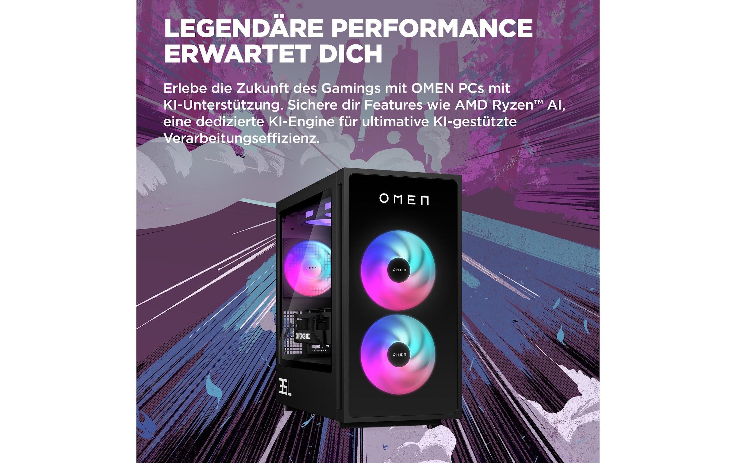 HP Gaming-PC »OMEN 35L GT16-0650nz«
