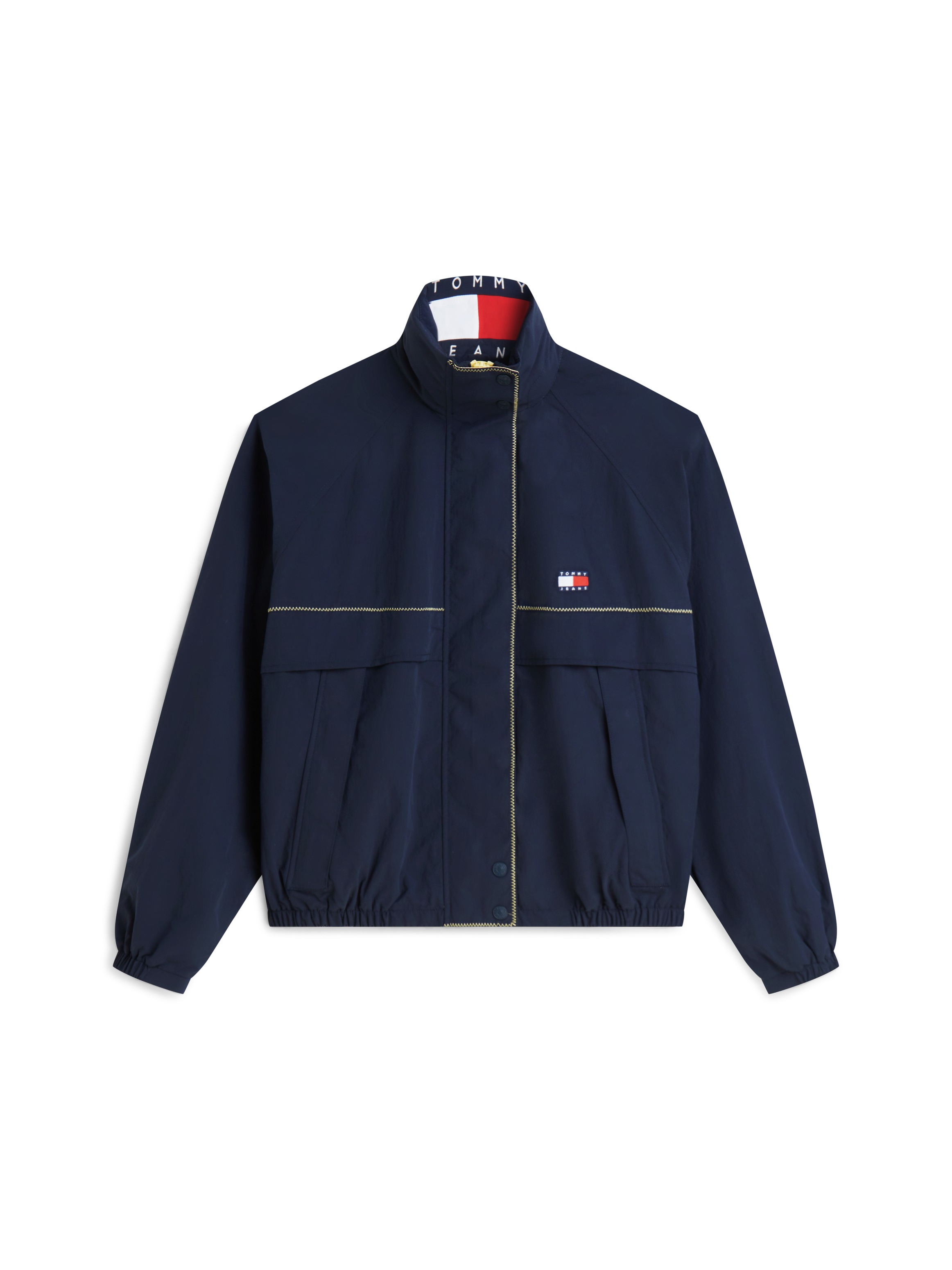 Tommy Jeans Coupe-vent »TJW COLORBLOCK WINDBREAKER« Fibre synthétique, bords élastiques, fermeture éclair dissimulée