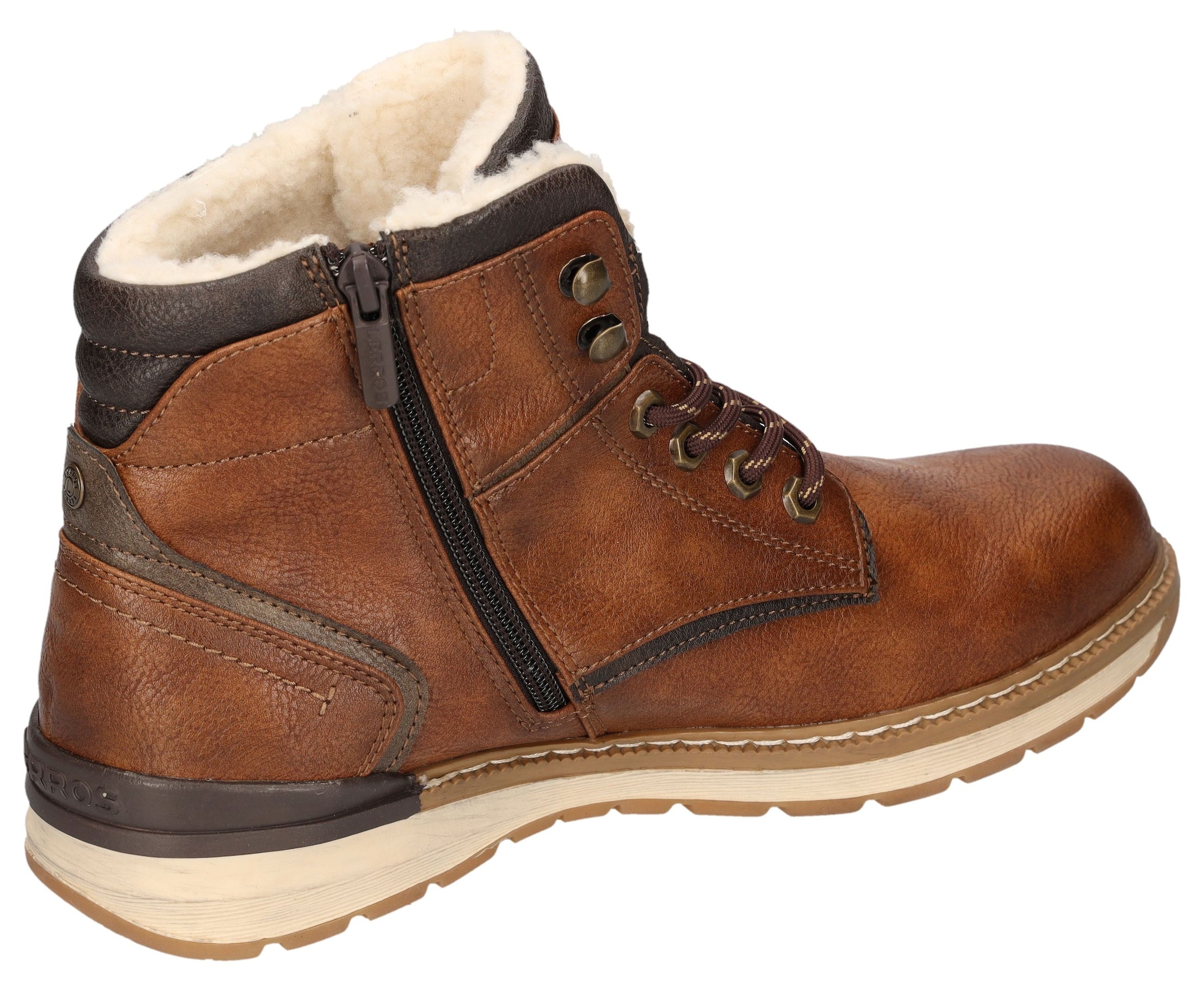 LERROS Bottes d'hiver  bottes casual, bottes d’hiver avec doublure chaude