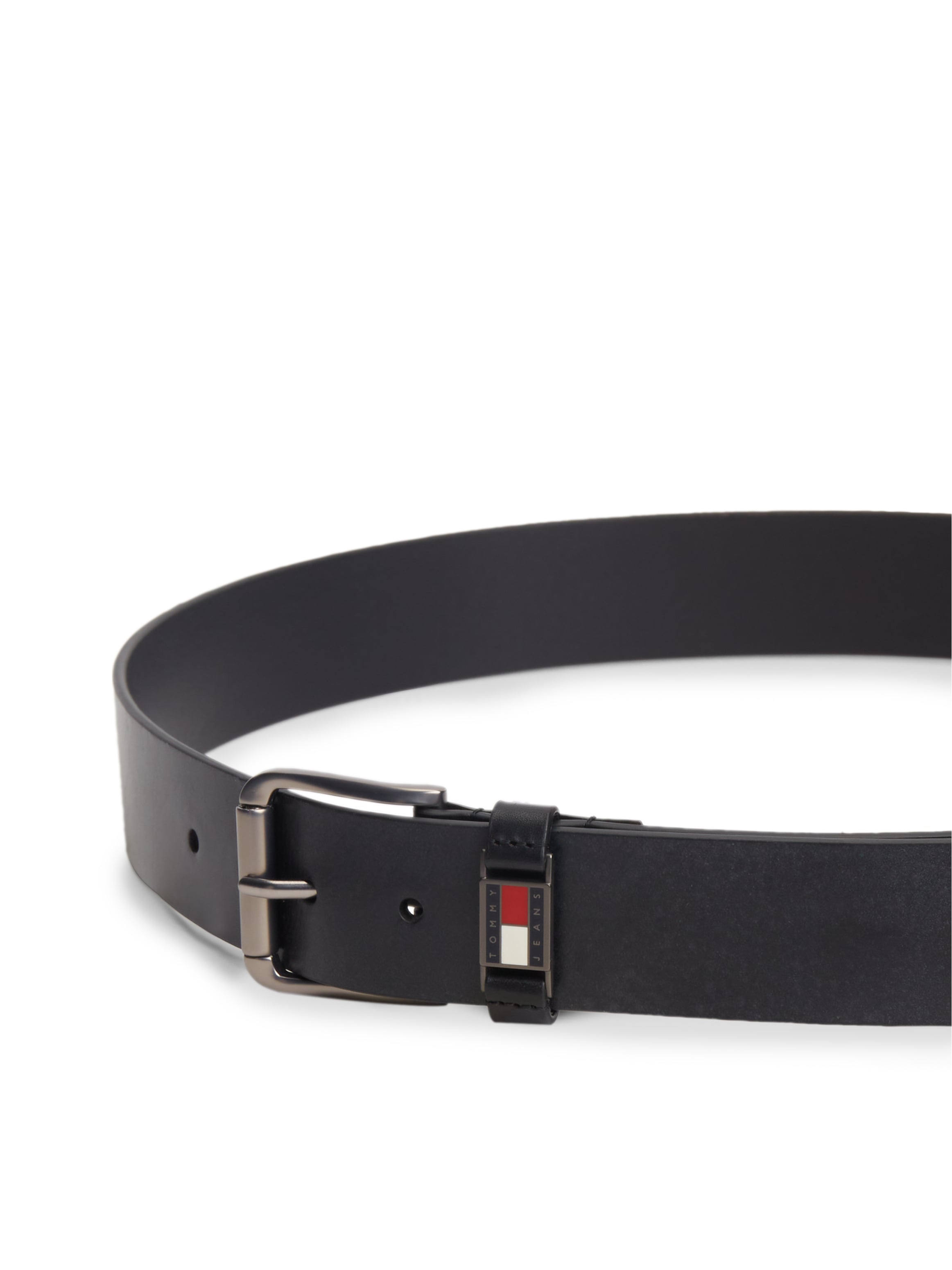 Tommy Jeans Ceinture en cuir »TOMMY ROLLER« Coupe régulière et taille ajustable