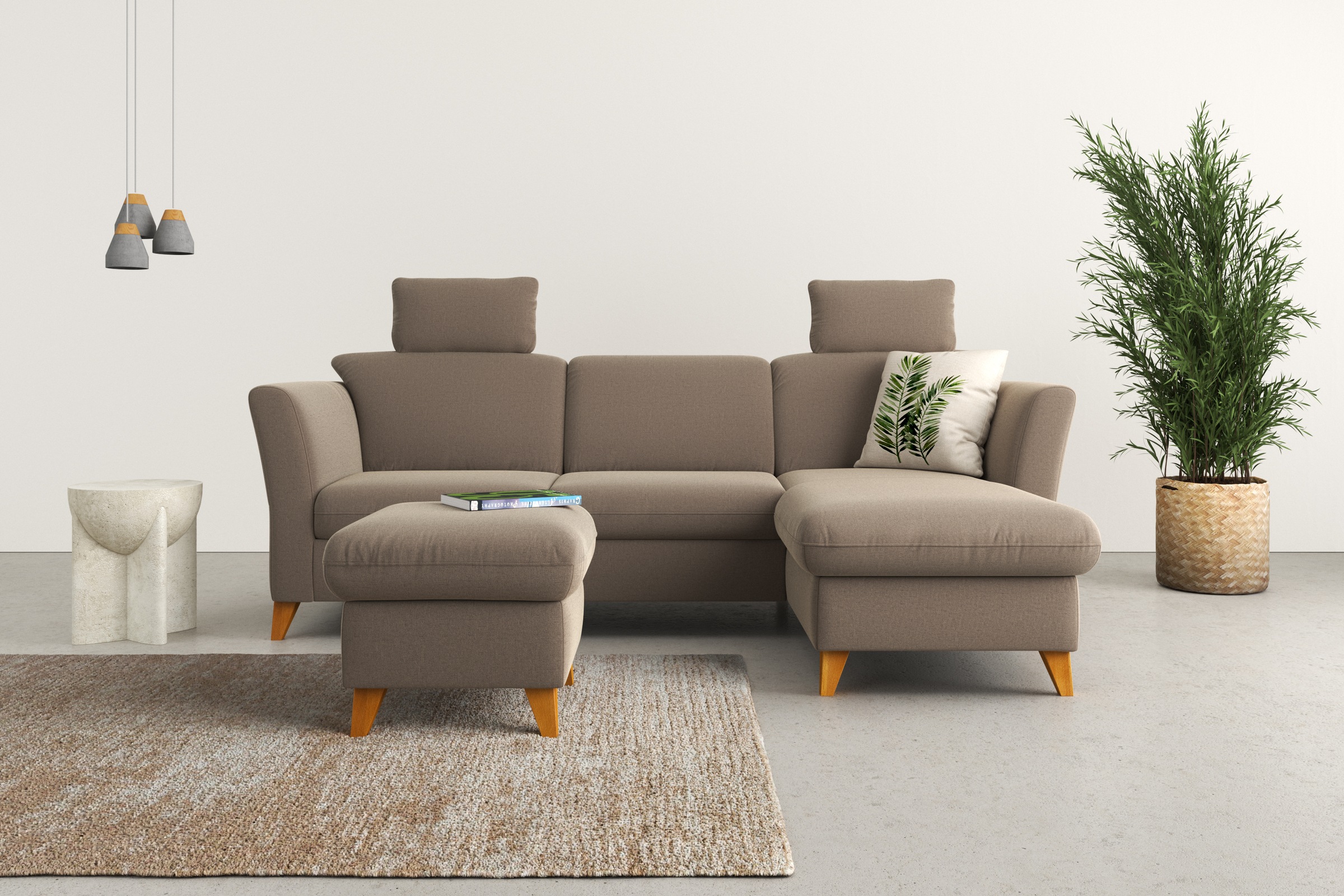 Home affaire Polsterhocker »Trelleborg« passend zur Serie "Trelleborg", incl. Stauraum