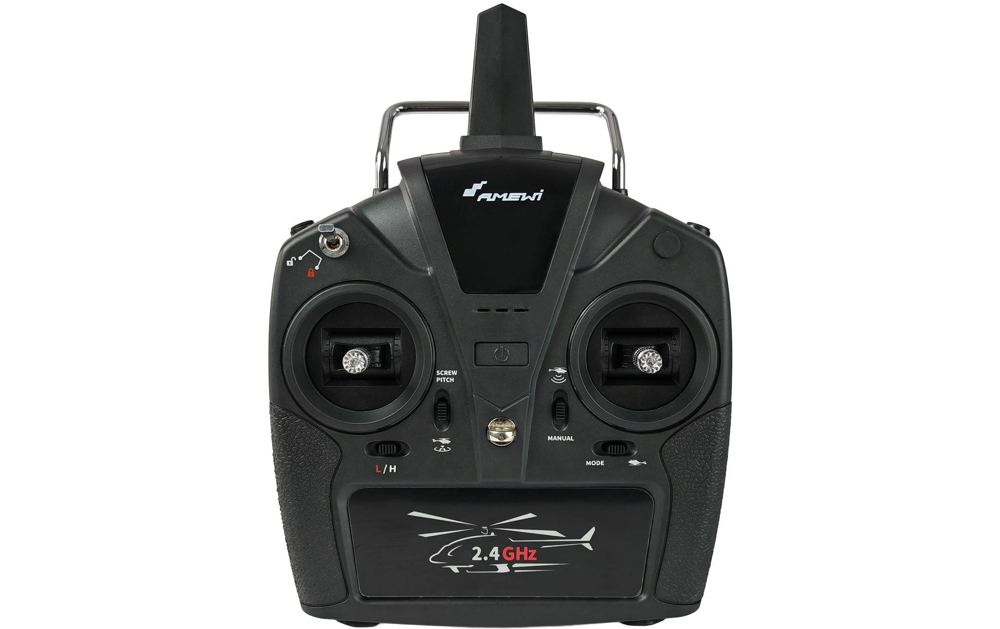 Amewi Hélicoptère RC »Bell 222 Airwolf Pro 6-Kanal 3D/6G RTF«