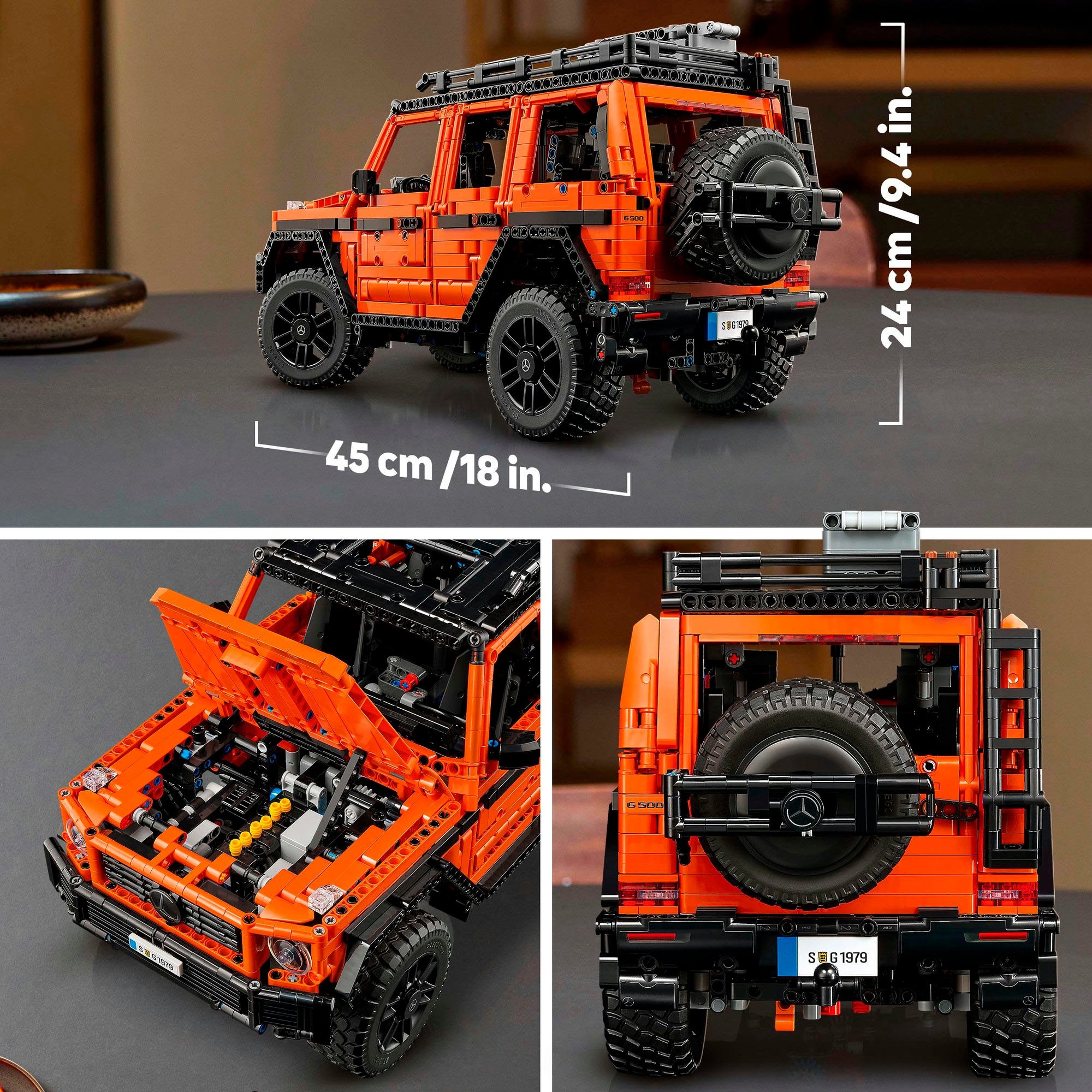 LEGO® Konstruktionsspielsteine »Mercedes-Benz G 500 PROFESSIONAL Line (42177), LEGO Technic« Made in Europe