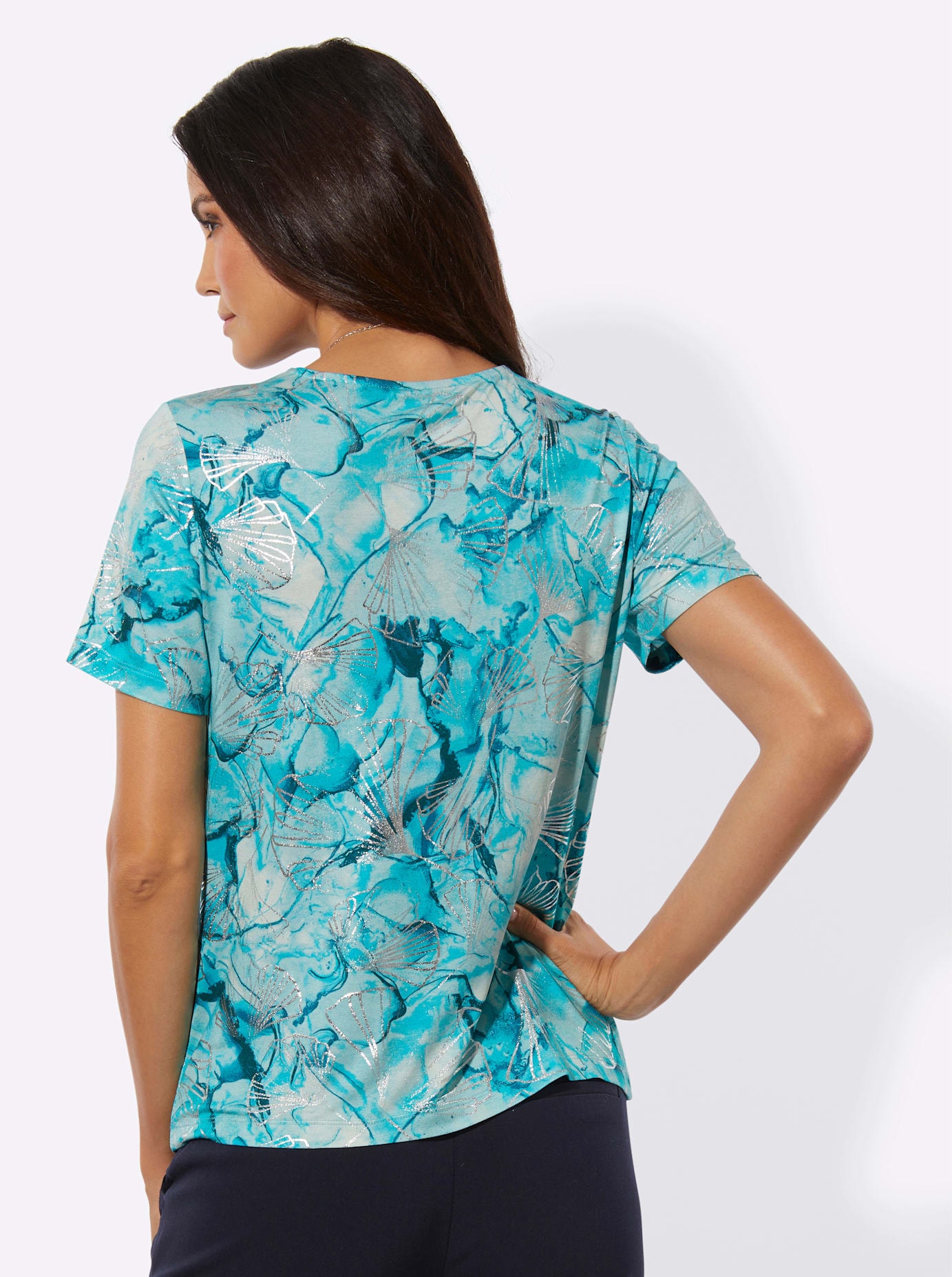 creation L Print-Shirt »Druck-Shirt« 1 tlg.