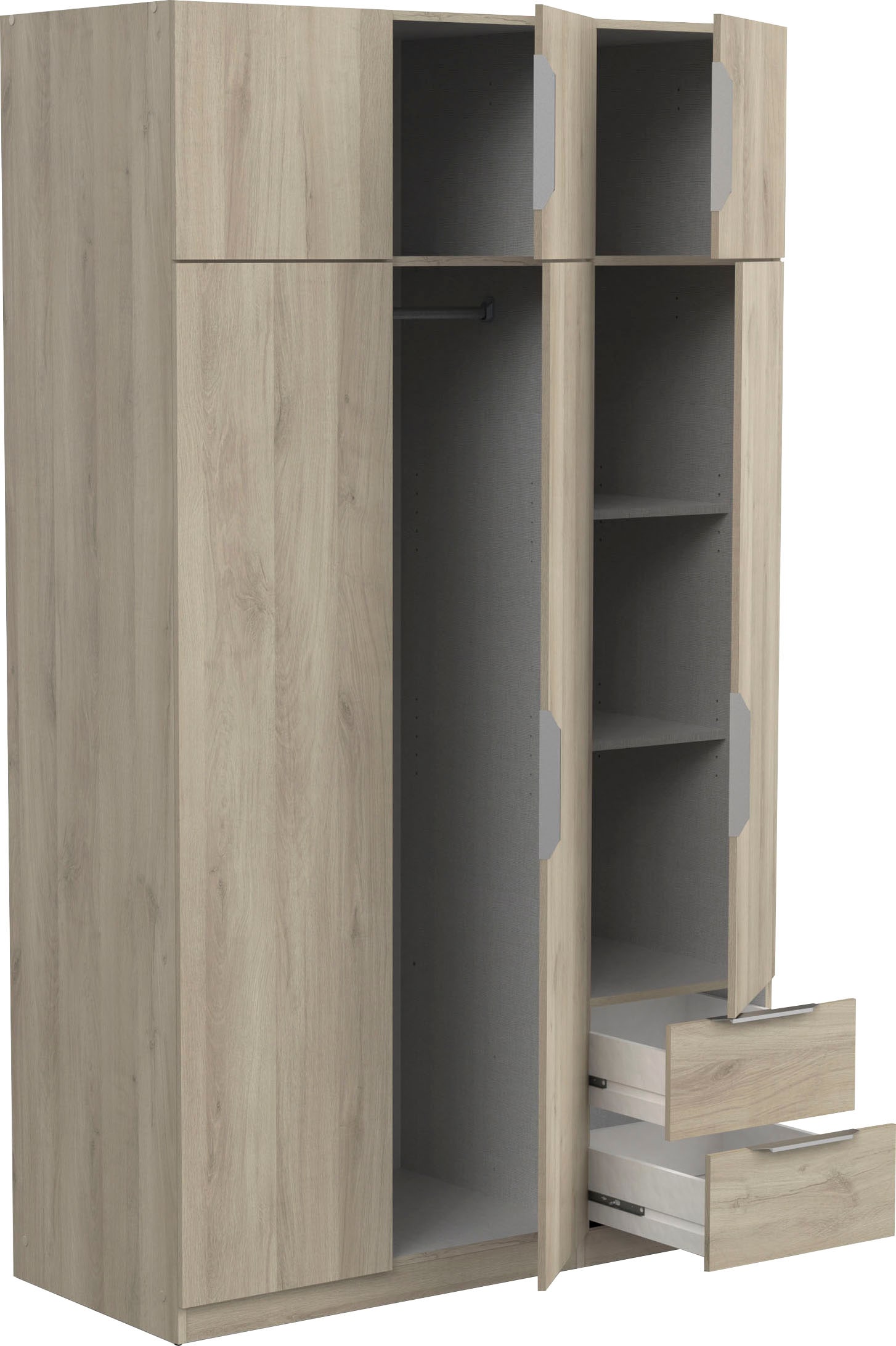Demeyere GROUP Armoire à portes battantes »Ghost« viel Stauraum, mit Innenaustattung