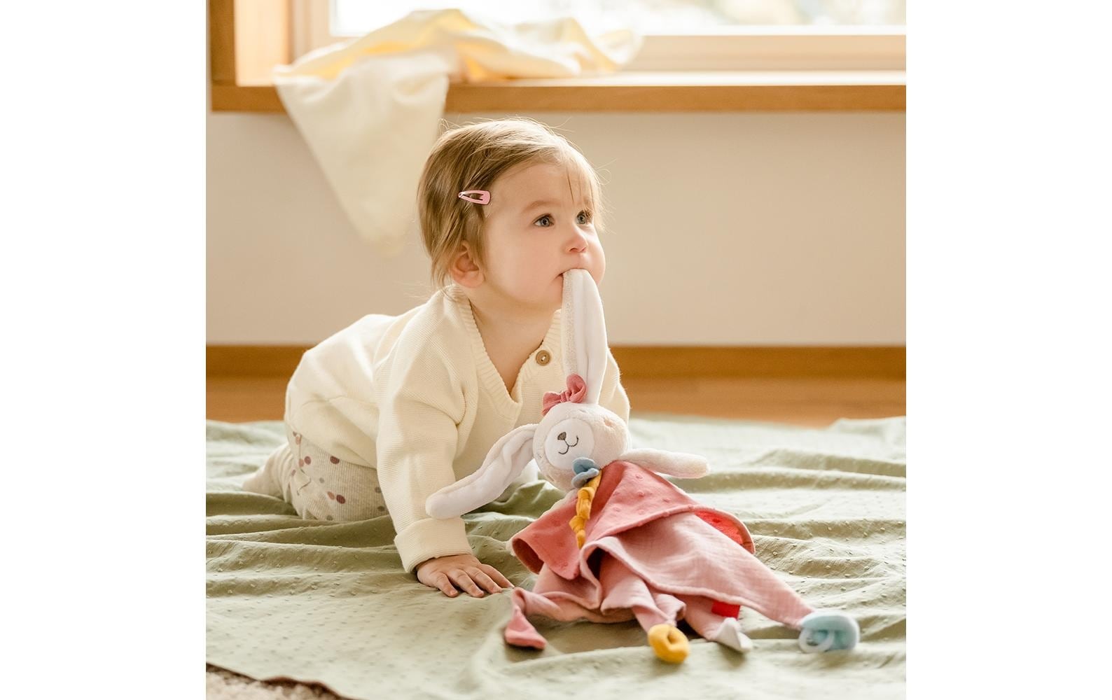 Fehn Schmusetuch »Hase« 1 Stk. tlg.