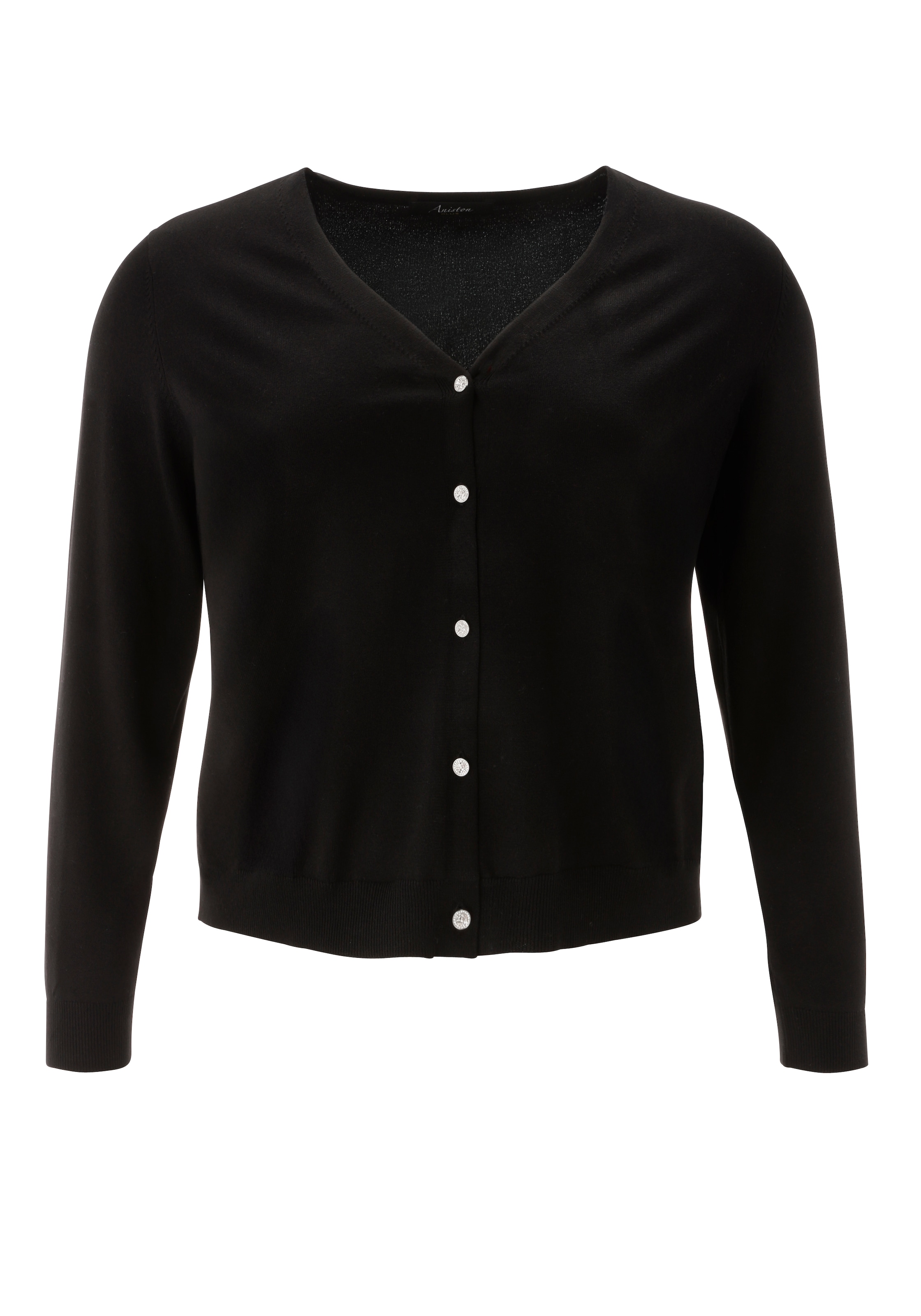 Aniston PLUS Strickjacke mit edlen Knöpfen - NEUE KOLLEKTION