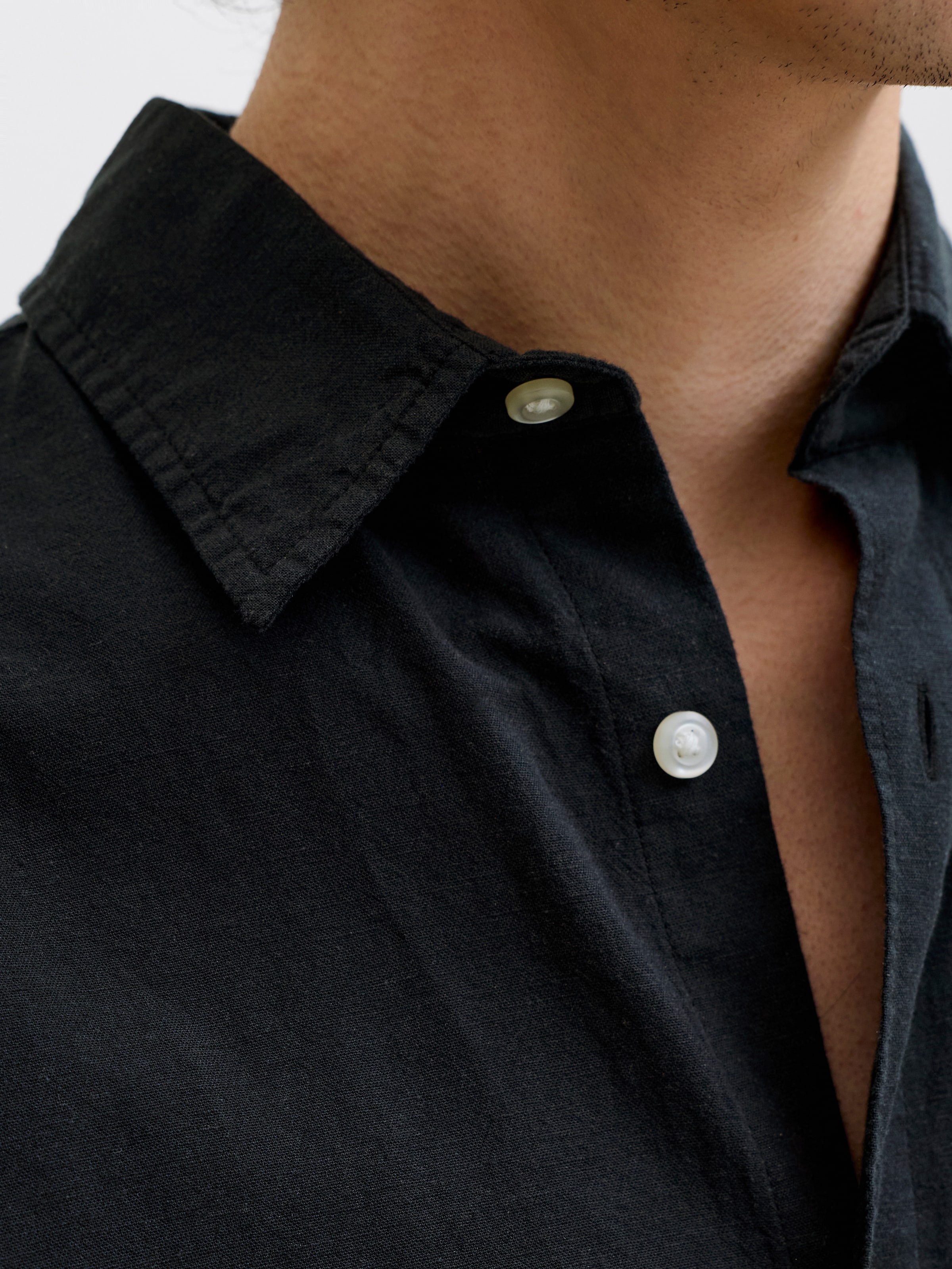 Jack & Jones PlusSize Chemise à manches courtes »JJEBREEZE LINEN BLEND SHIRT S/S SN PLS« mit Leinen, regular fit