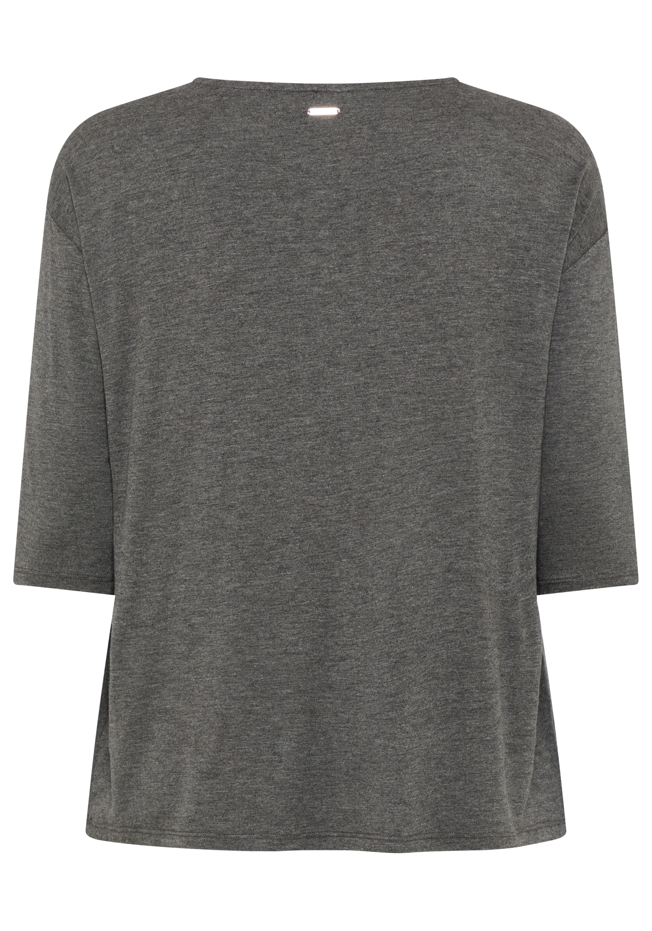 Laura Scott CURVE 3/4-Arm-Shirt »Grosse Grössen« figurumschmeichelnd, hüftbedeckend, mit Rundhalsausschnitt