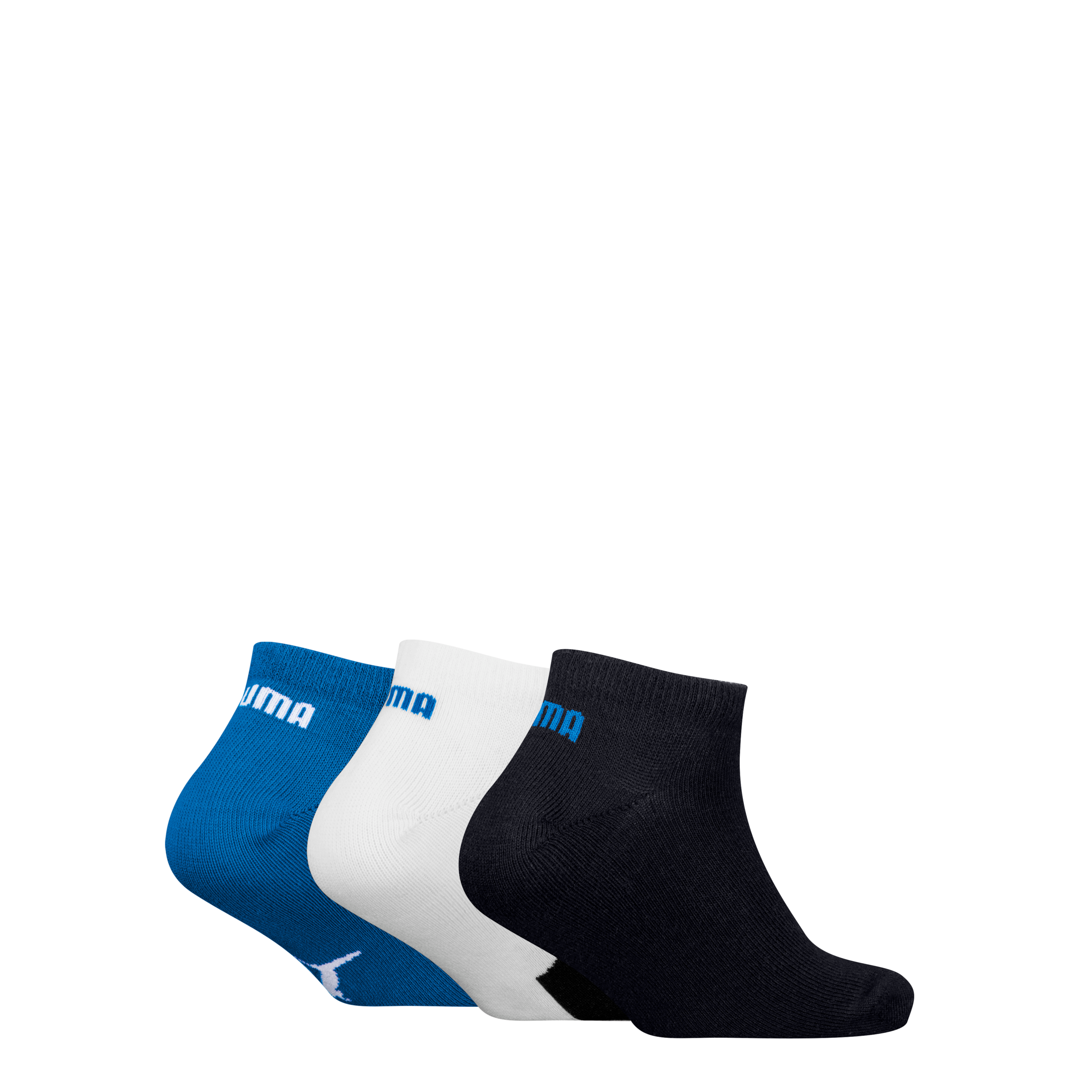 PUMA Chaussettes de baskets »PUMA KIDS BWT SNEAKER 3P« 3 Paar,  Flache Zehennähte, Logo