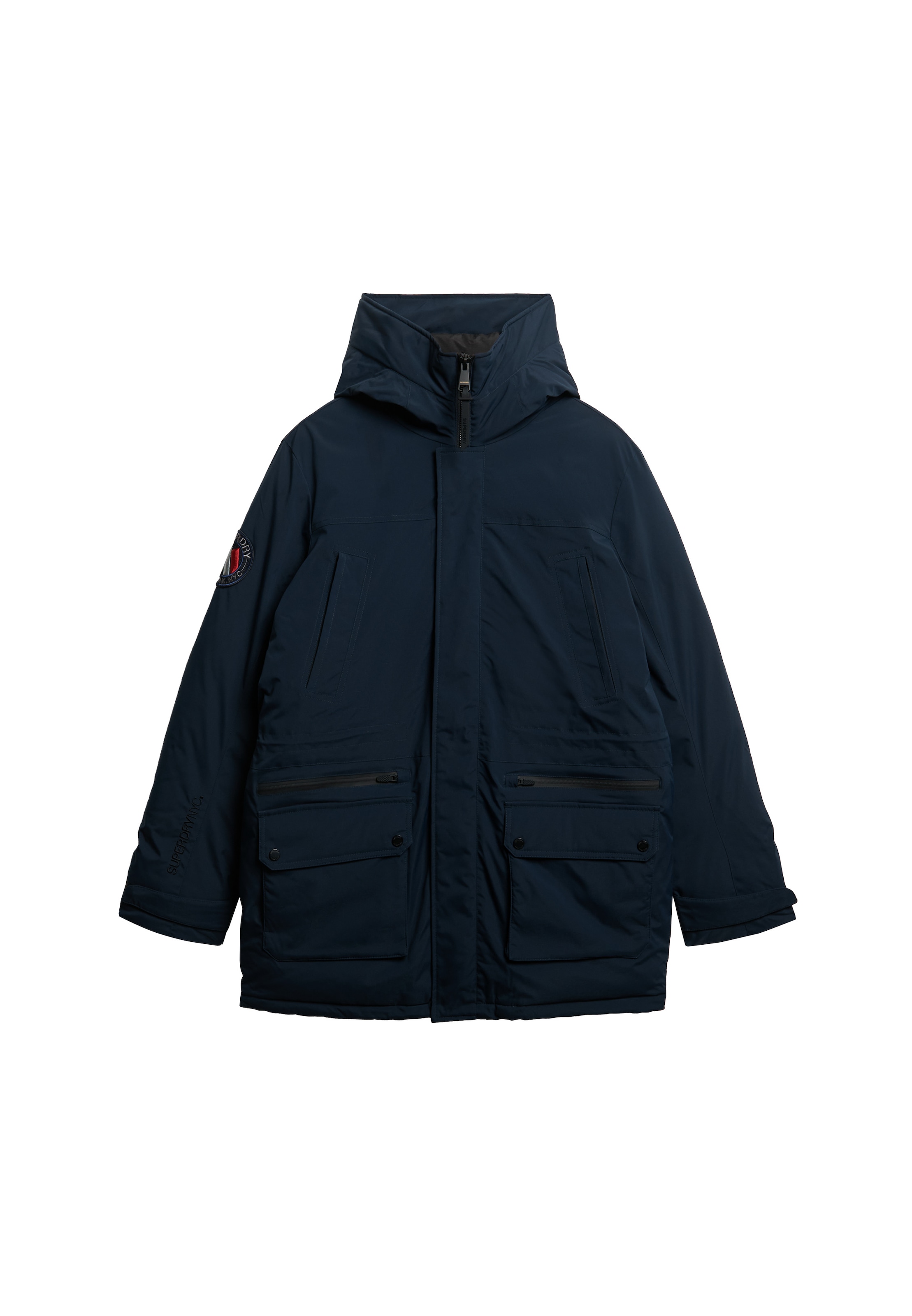 Superdry Steppjacke »City Padded Parka Jacket« mit Kapuze