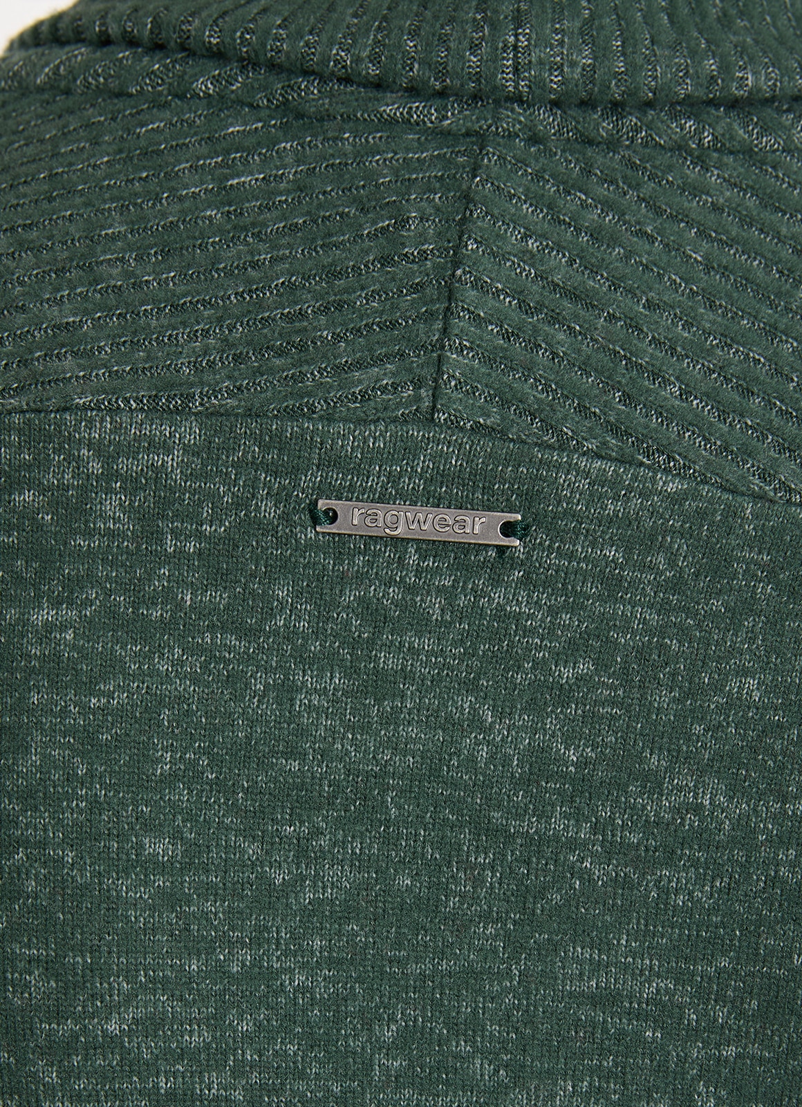 Ragwear Robe en tricot »PEONA« Label-Applikation am Saum für den unverkennbaren ragwear-Look