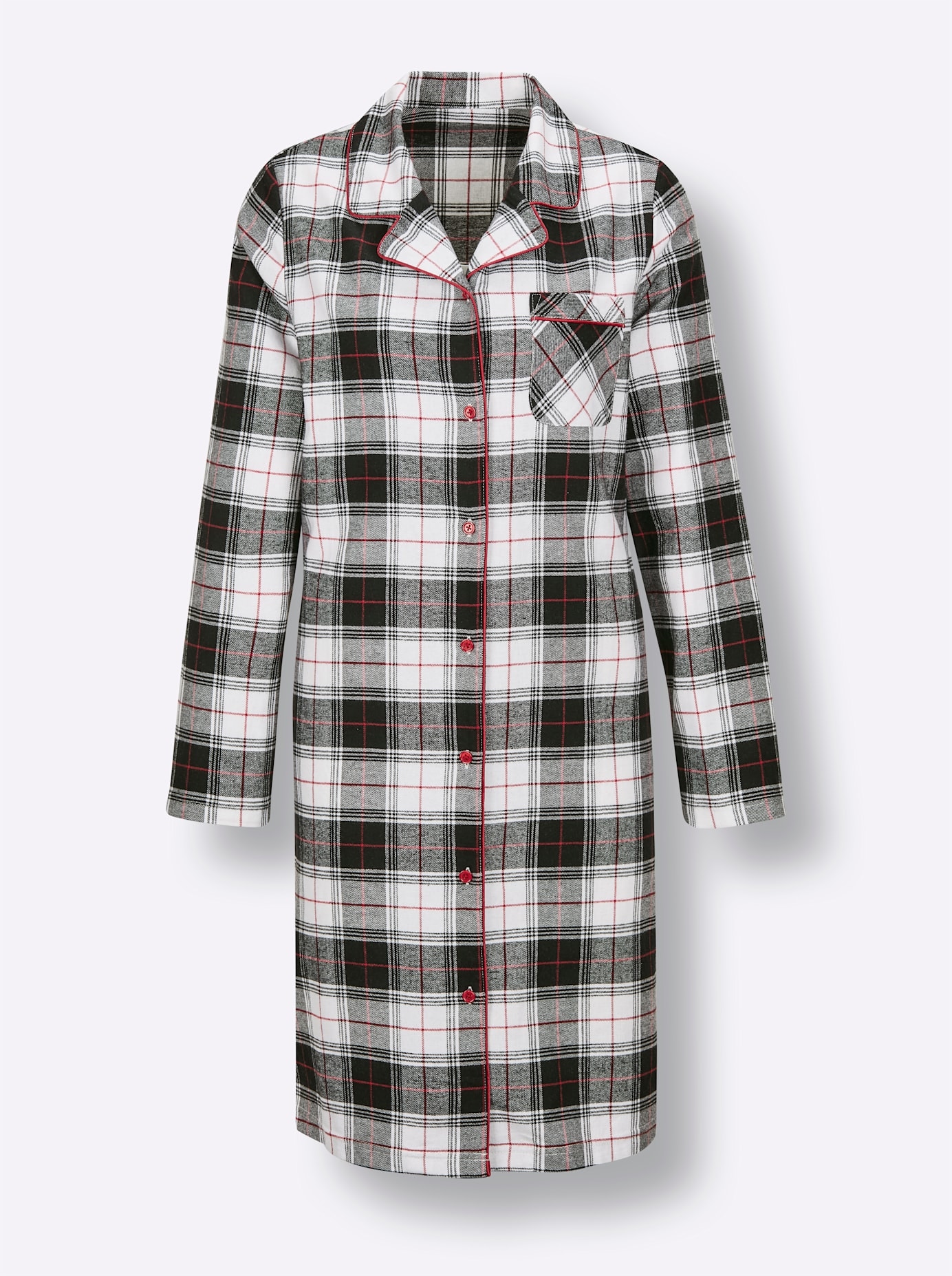 wäschepur Nachthemd »Nachthemd« Brusttasche