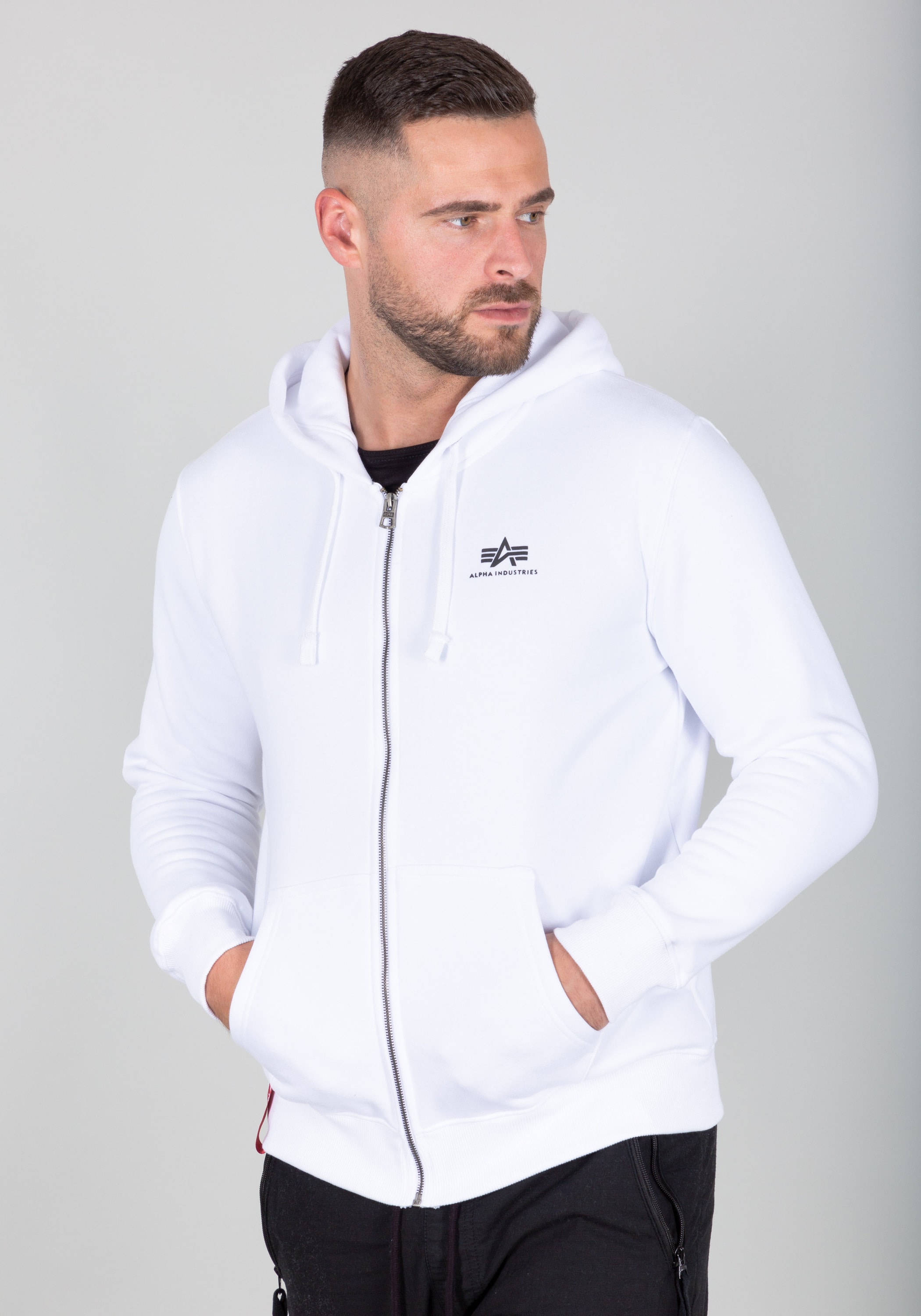 Alpha Industries Hoodie »Basic Zip Hoodie SL«

