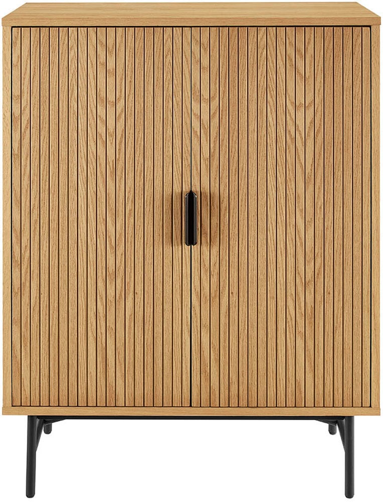 SalesFever Kommode »Visby Stilvolles Sideboard für den Wohnbereich« Eiche Echtholzfurnier
