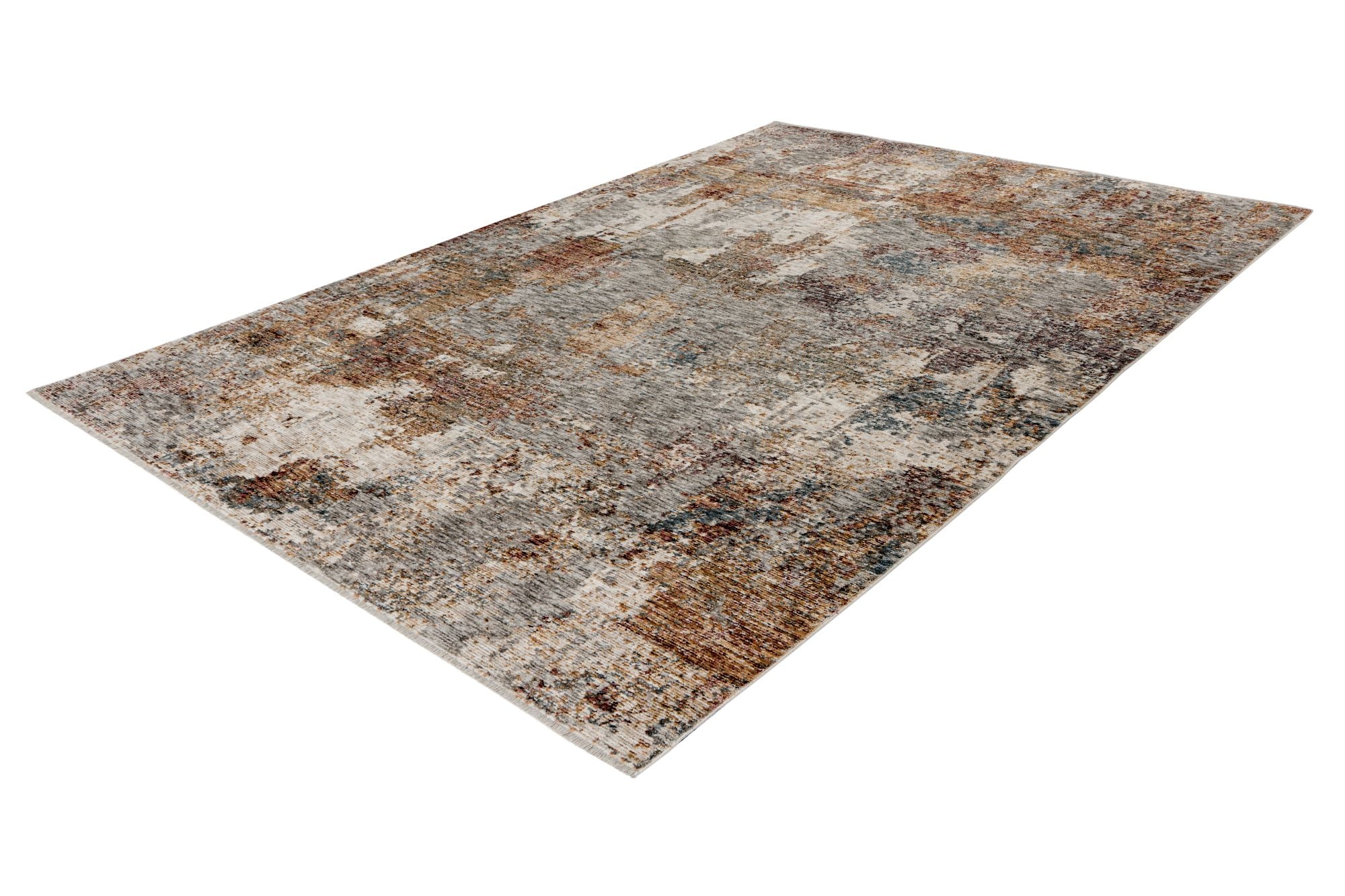 Kayoom Teppich »Pono 719« rechteckig 10 mm Höhe Kurzflor, Vintage, Modernes Muster, Fussbodenheizungsgeeignet