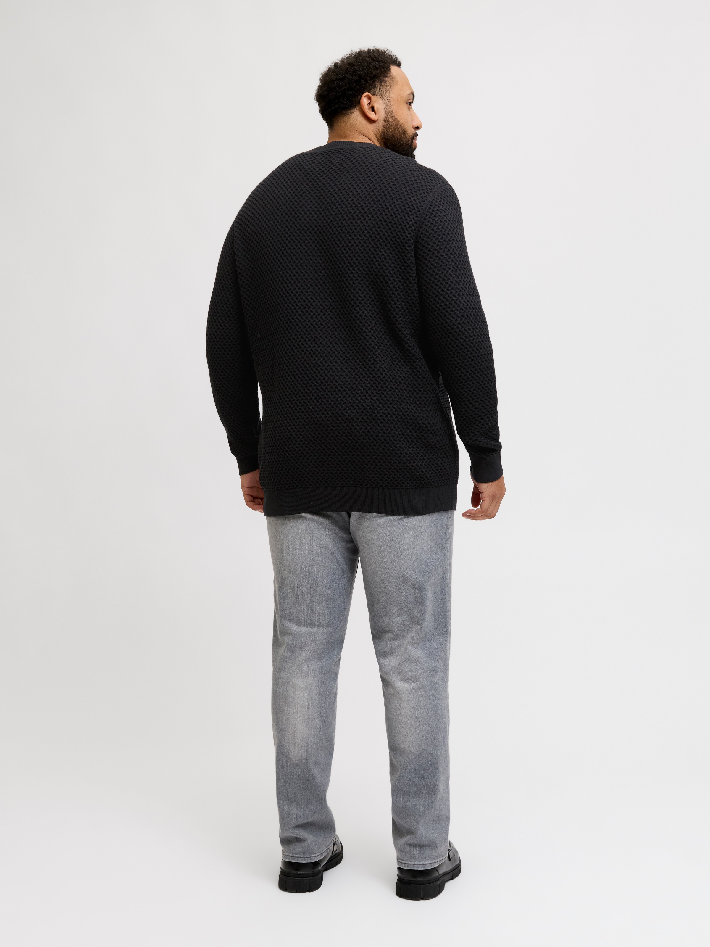 Jack & Jones PlusSize Pull en tricot »JPRBLUBARKLEY KNIT CREW NECK PLS«