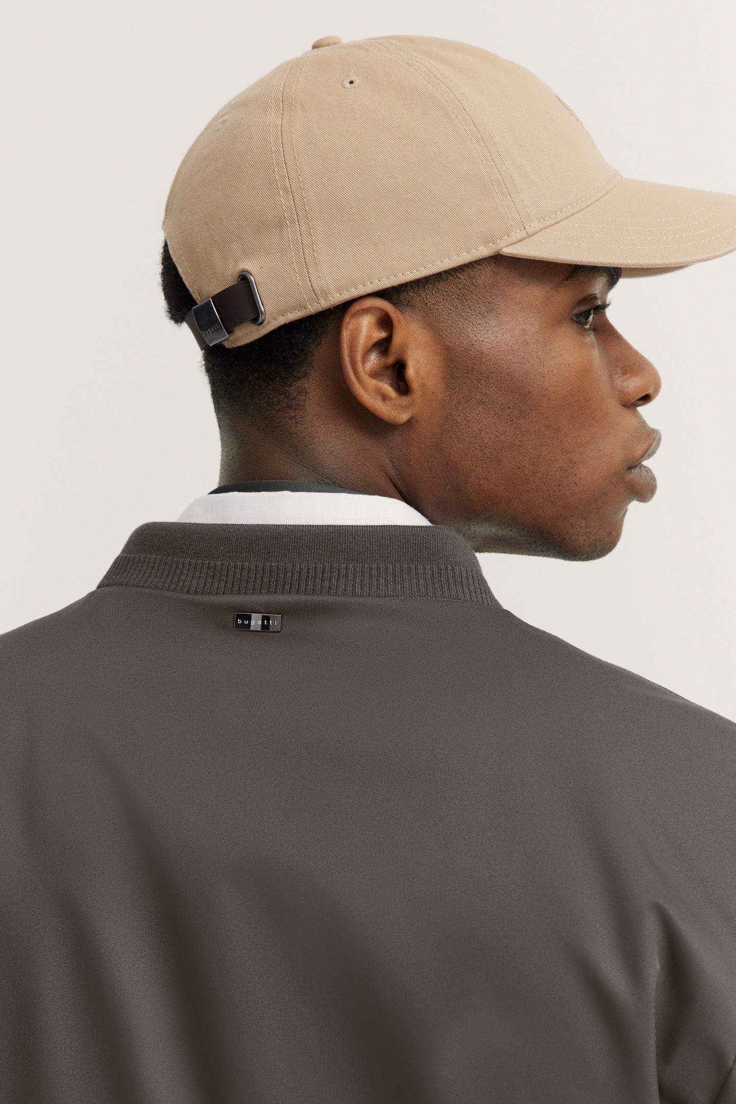 bugatti Blouson ohne Kapuze mit Collegekragen