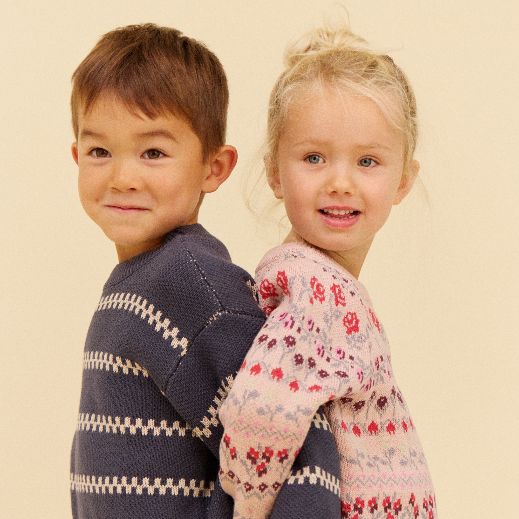 WHEAT Strickpullover »Jacquard Pullover Mikmak« Baumwolle