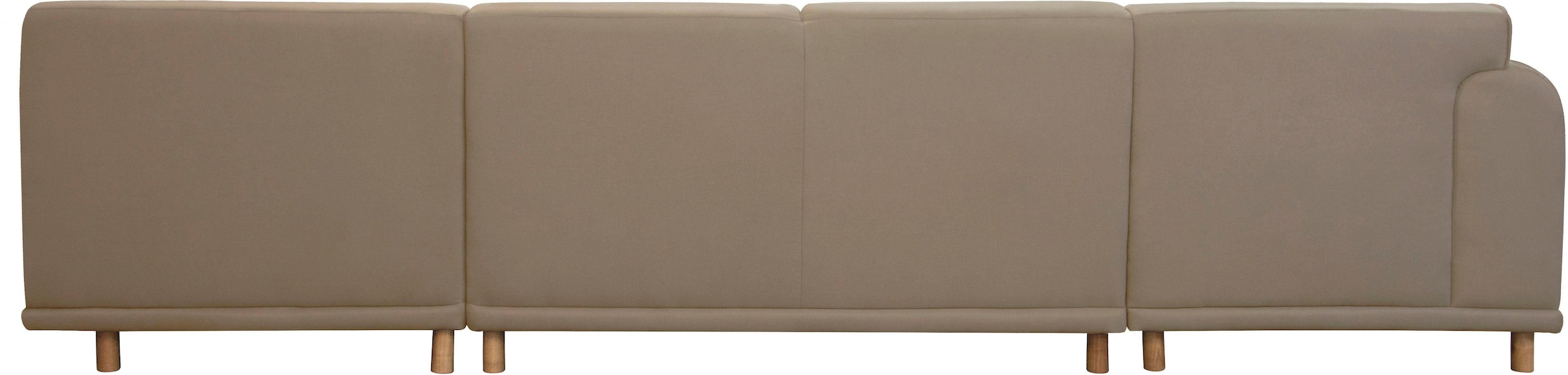 GOODproduct Wohnlandschaft »Maroon U-Form« in skandinavischem Design, mit losen Kissen
