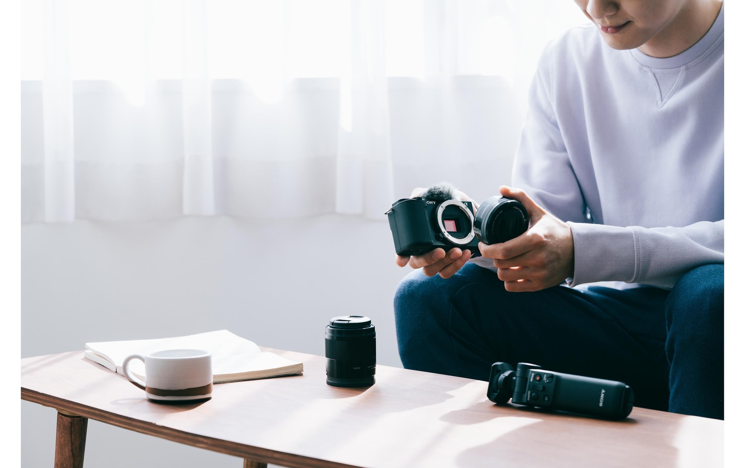Sony Appareil photo système »ZV-E10K« SELP16502 , 24,2