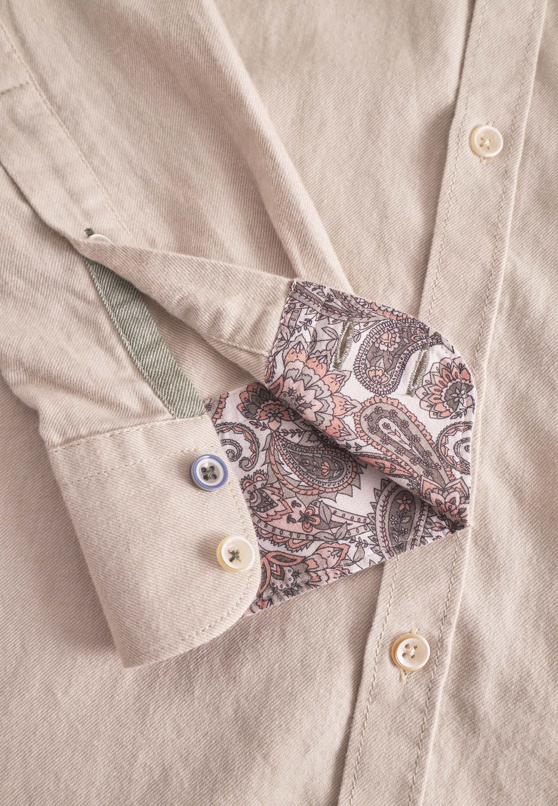colours & sons Chemise à manches longues »colours & sons Langarmhemd Shirt Brushed Twill«