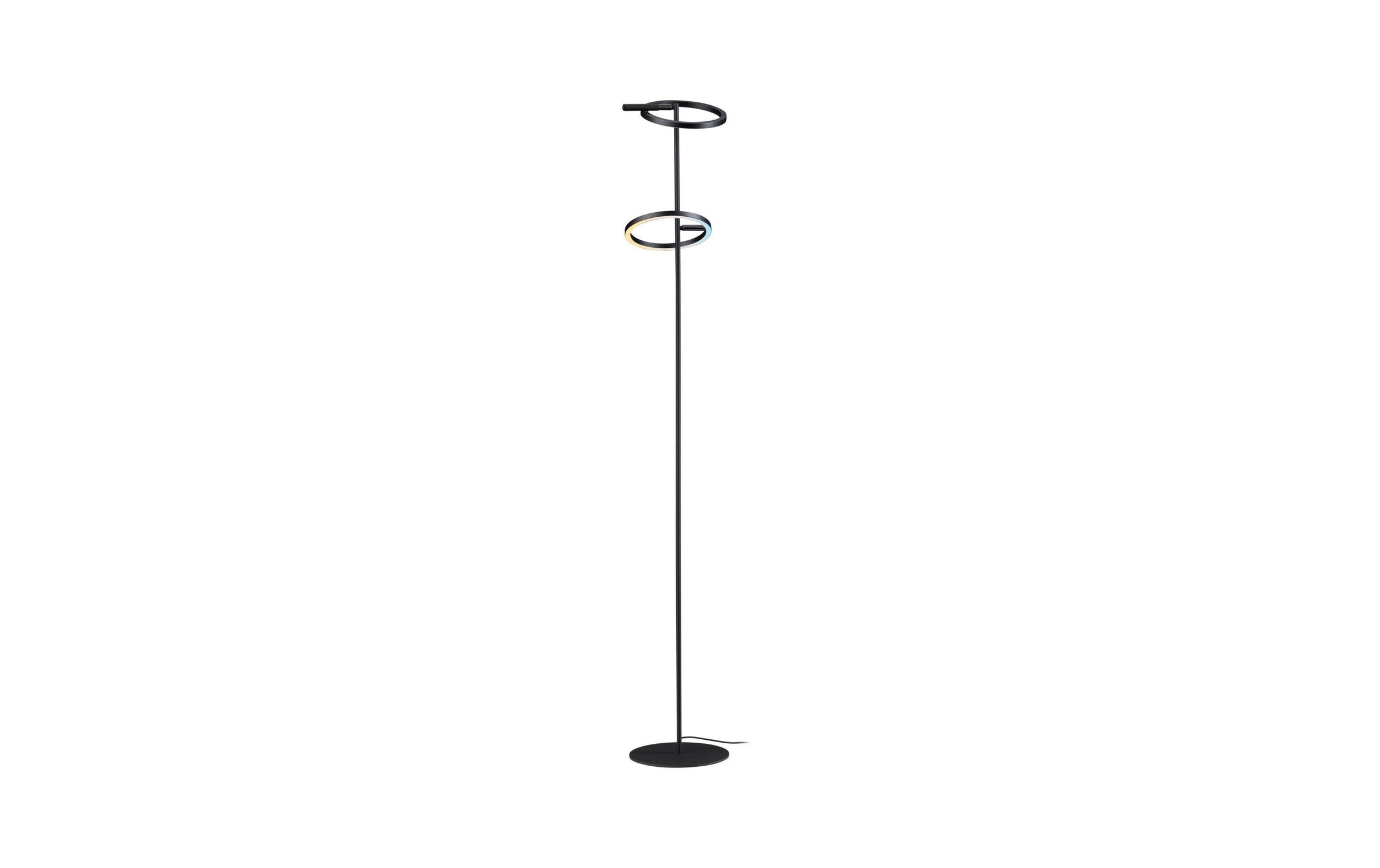 Paulmann Lampadaire à LED »Stehleuchte Odila, Schwarz matt« Module LED blanc chaud - blanc froid