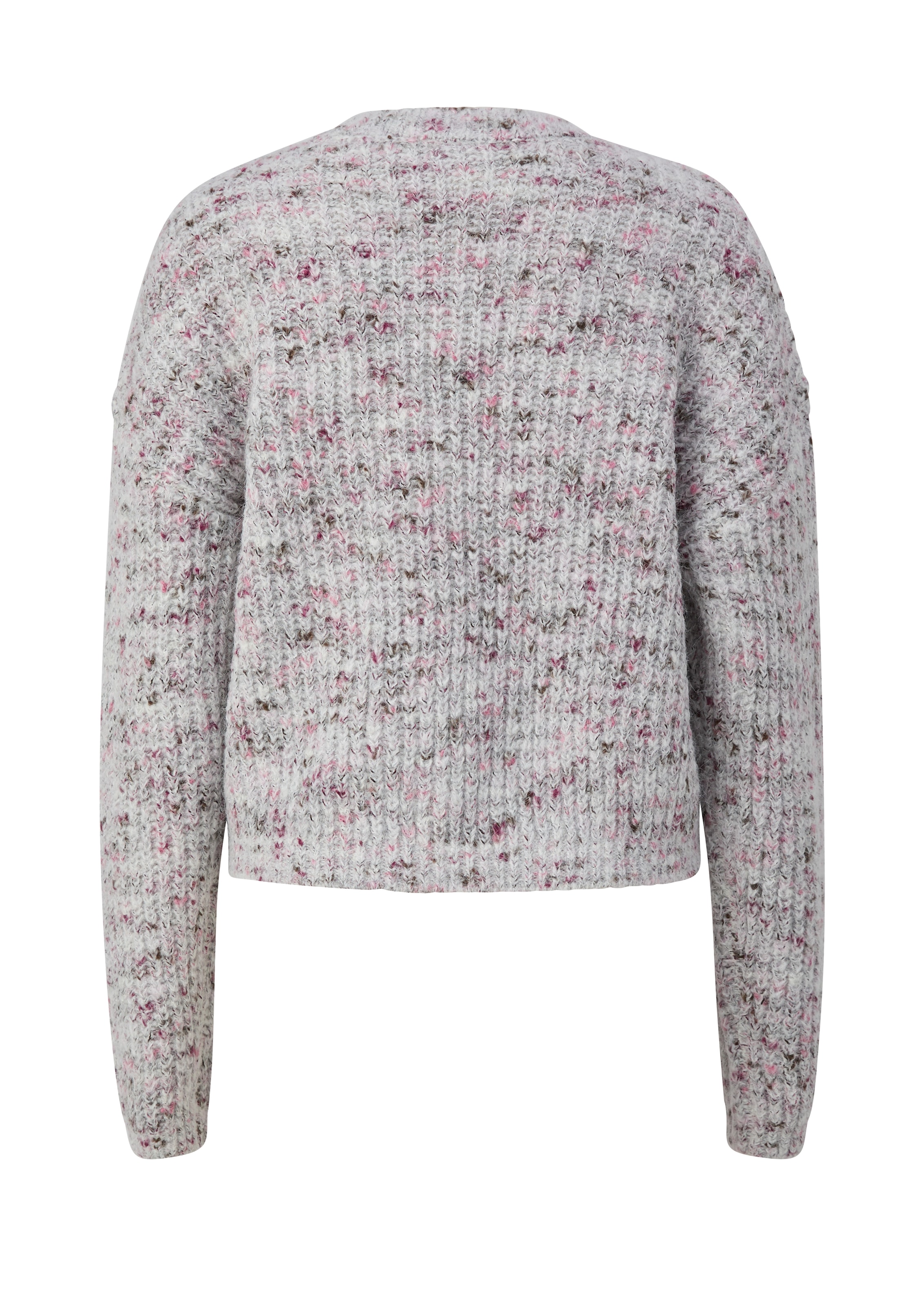 s.Oliver Junior Strickpullover in melierter Optik / für Girls