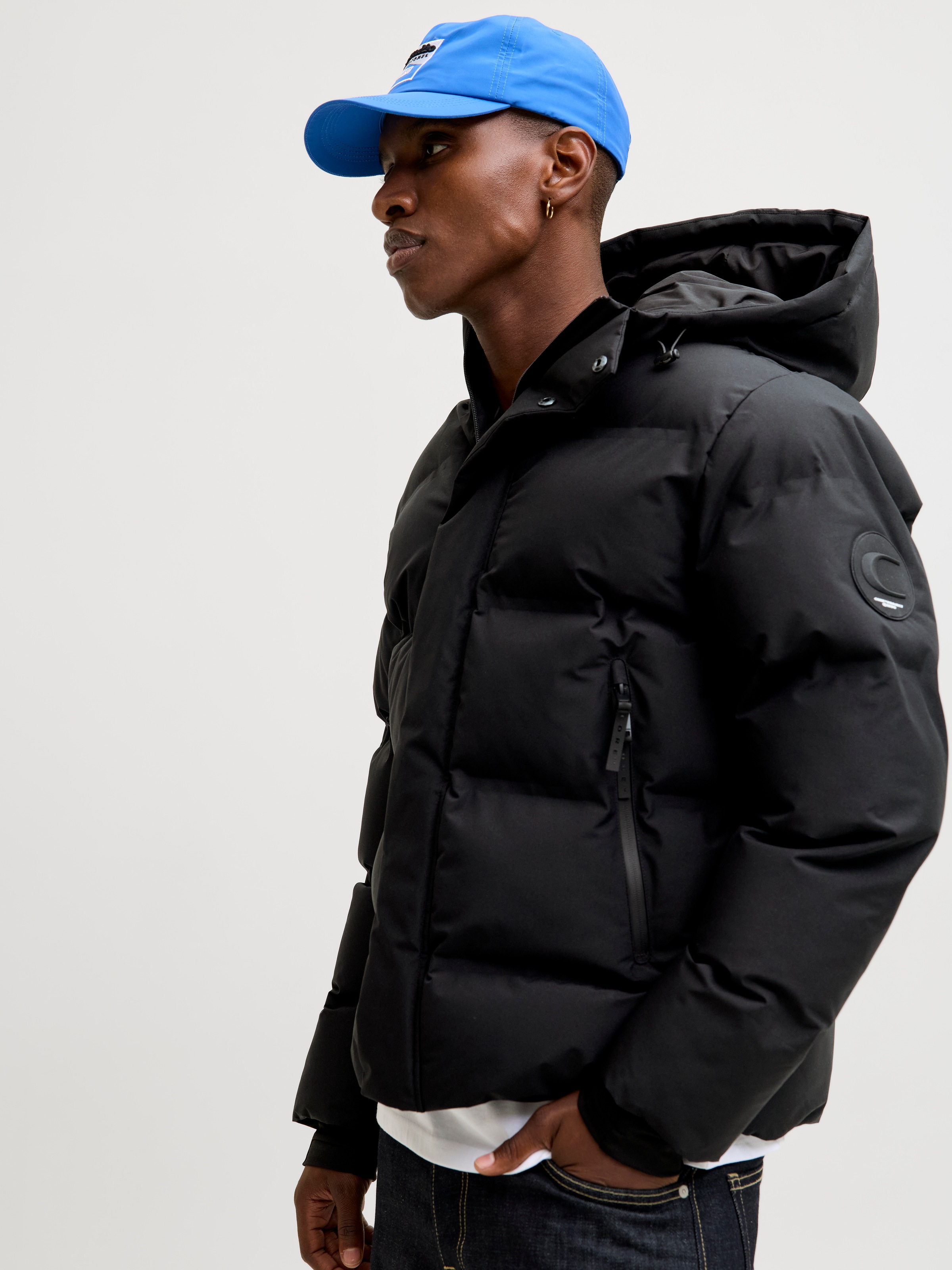 Jack & Jones Veste matelassée »JCOFUSION PUFFER JACKET« mit Kapuze