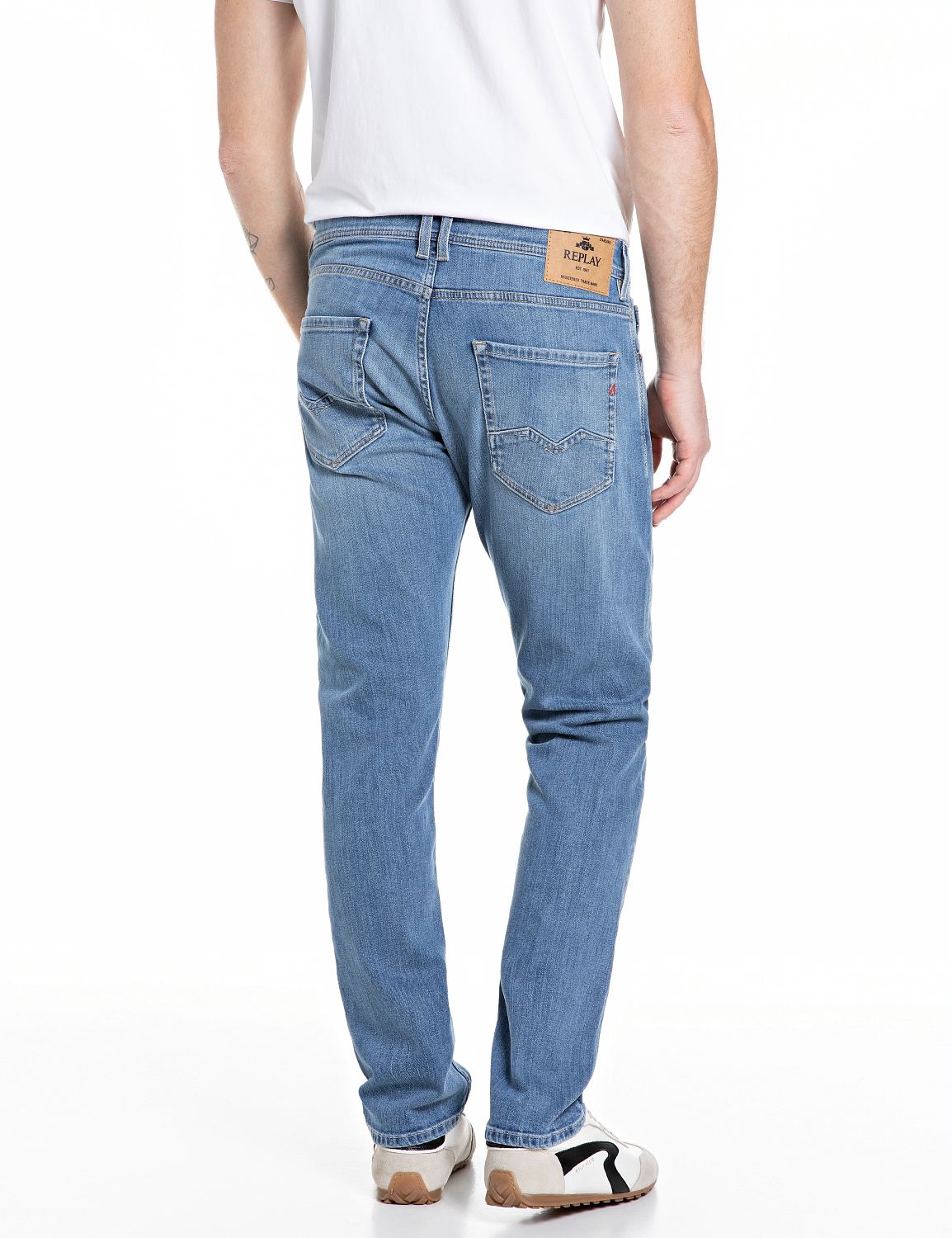 Replay Comfort-fit-Jeans »Rocco« mit geradem Bein