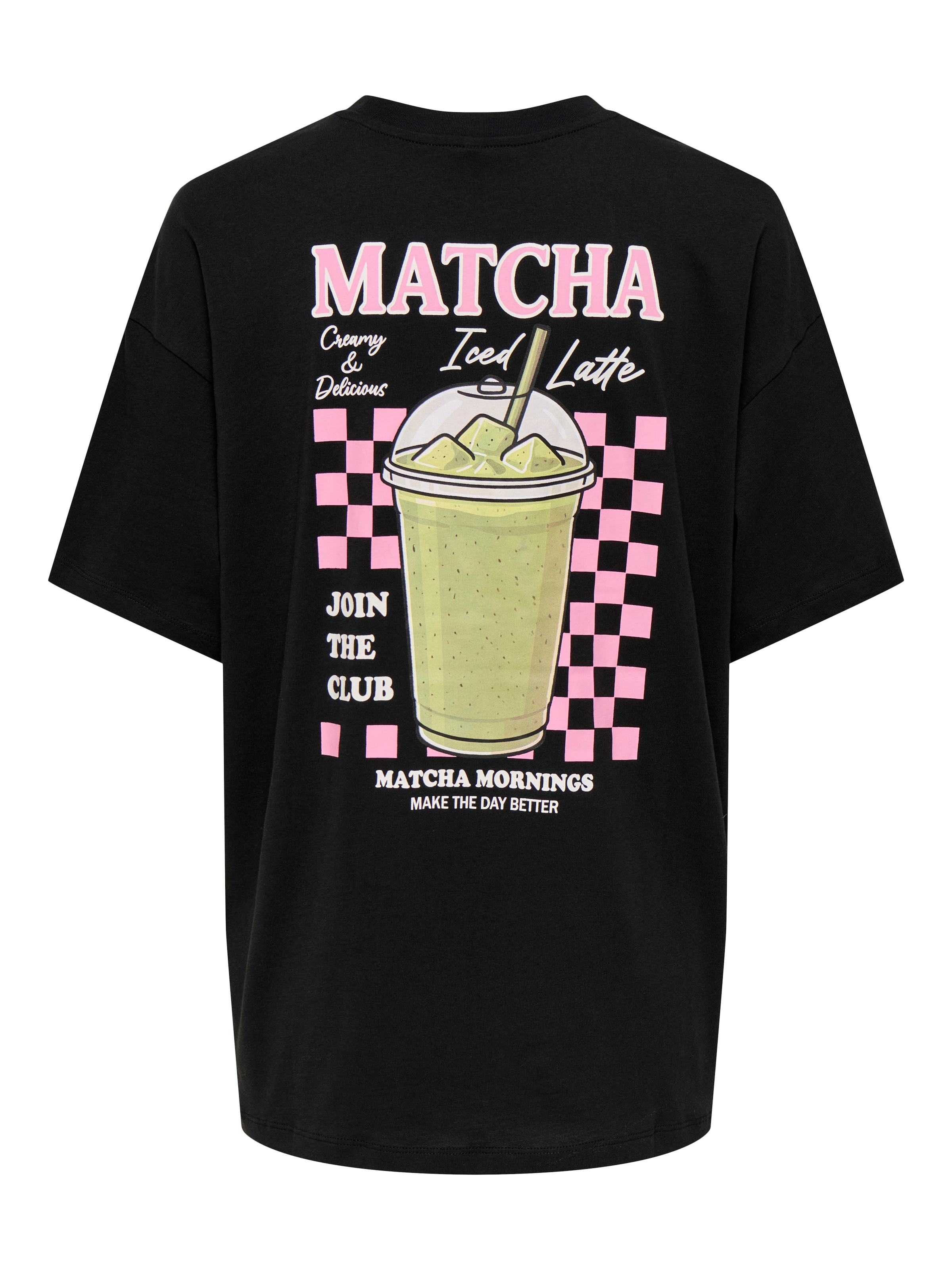 ONLY T-shirt à manches courtes »ONLRITA S/S PRINTED TEE CS JRS« coton, coupe loose, col rond