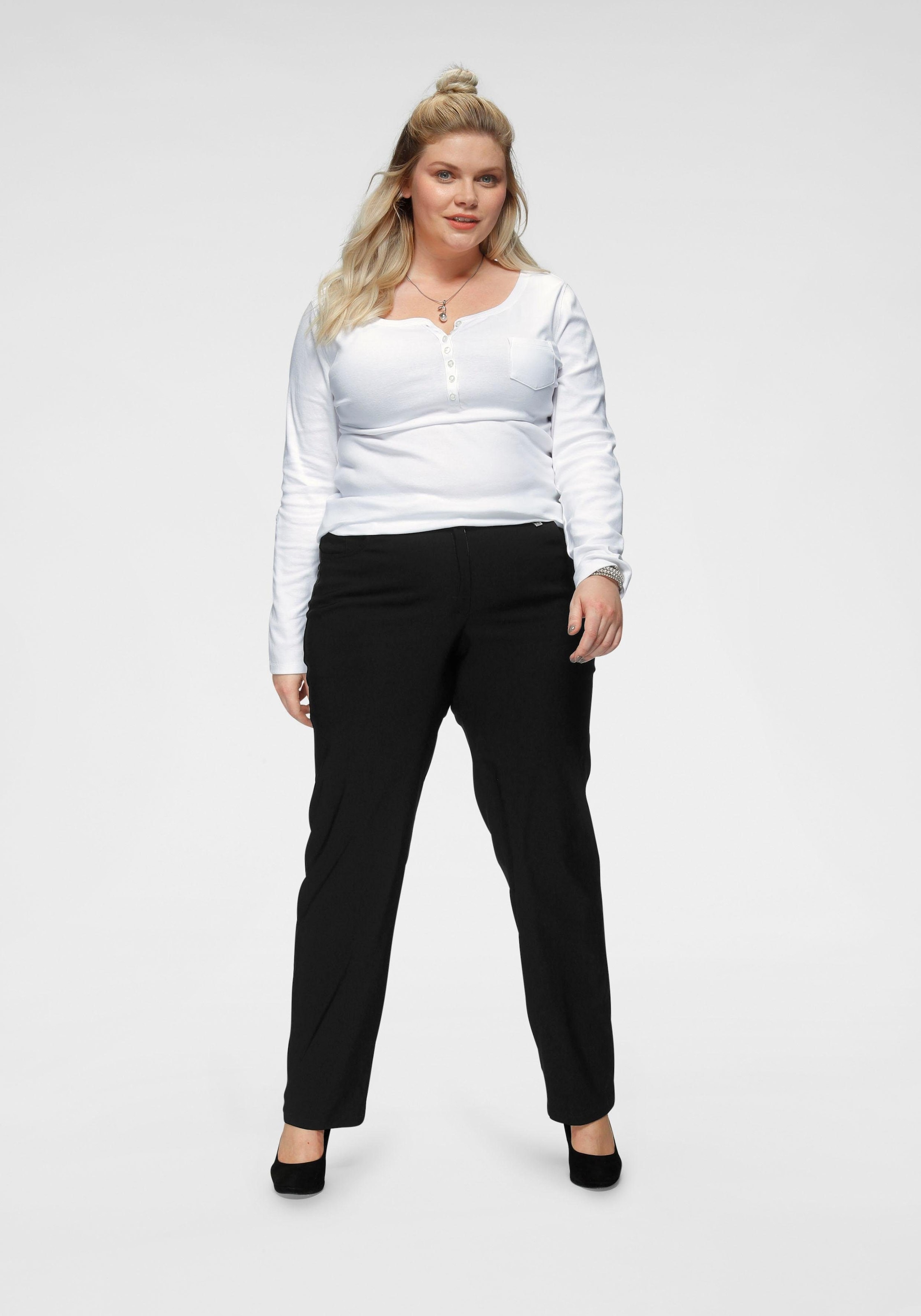 KjBRAND Stretch-Hose »Babsie Bengaline: Bequemer Oberschenkel«  aus Stretch-Material