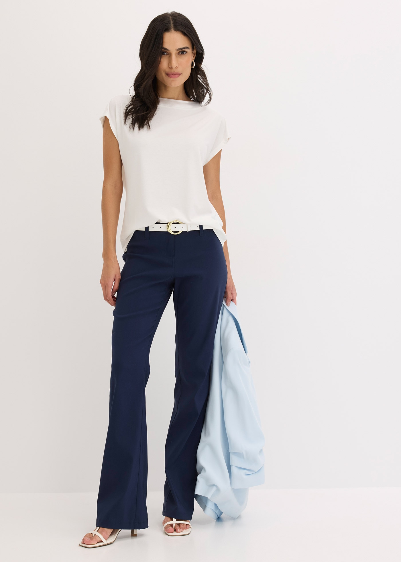 bonprix Pantalon stretch  regular fit, figurbetont