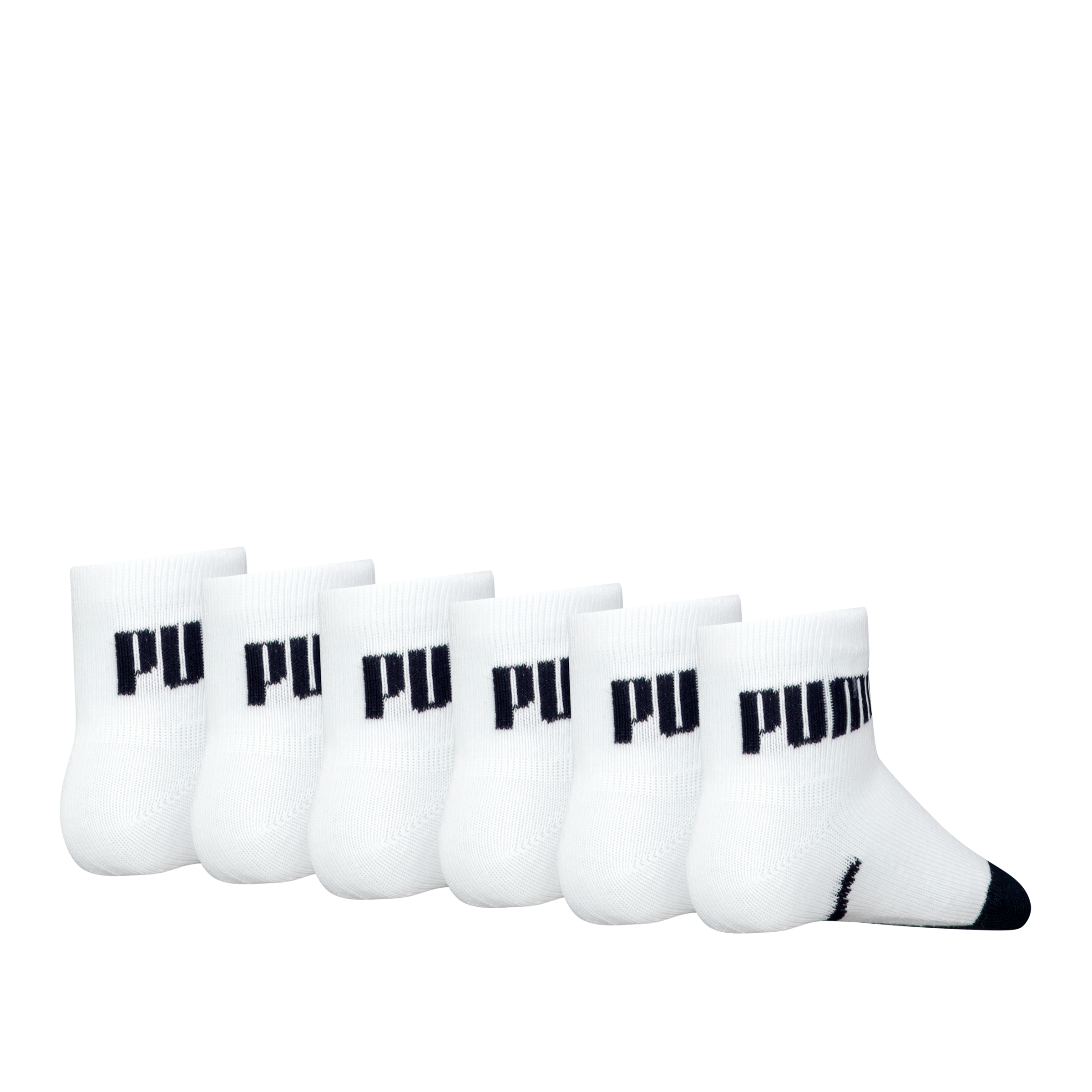 PUMA Socken »PUMA BABY MINI CATS SOCK 6P ECOM« 6 Paar,  Logo