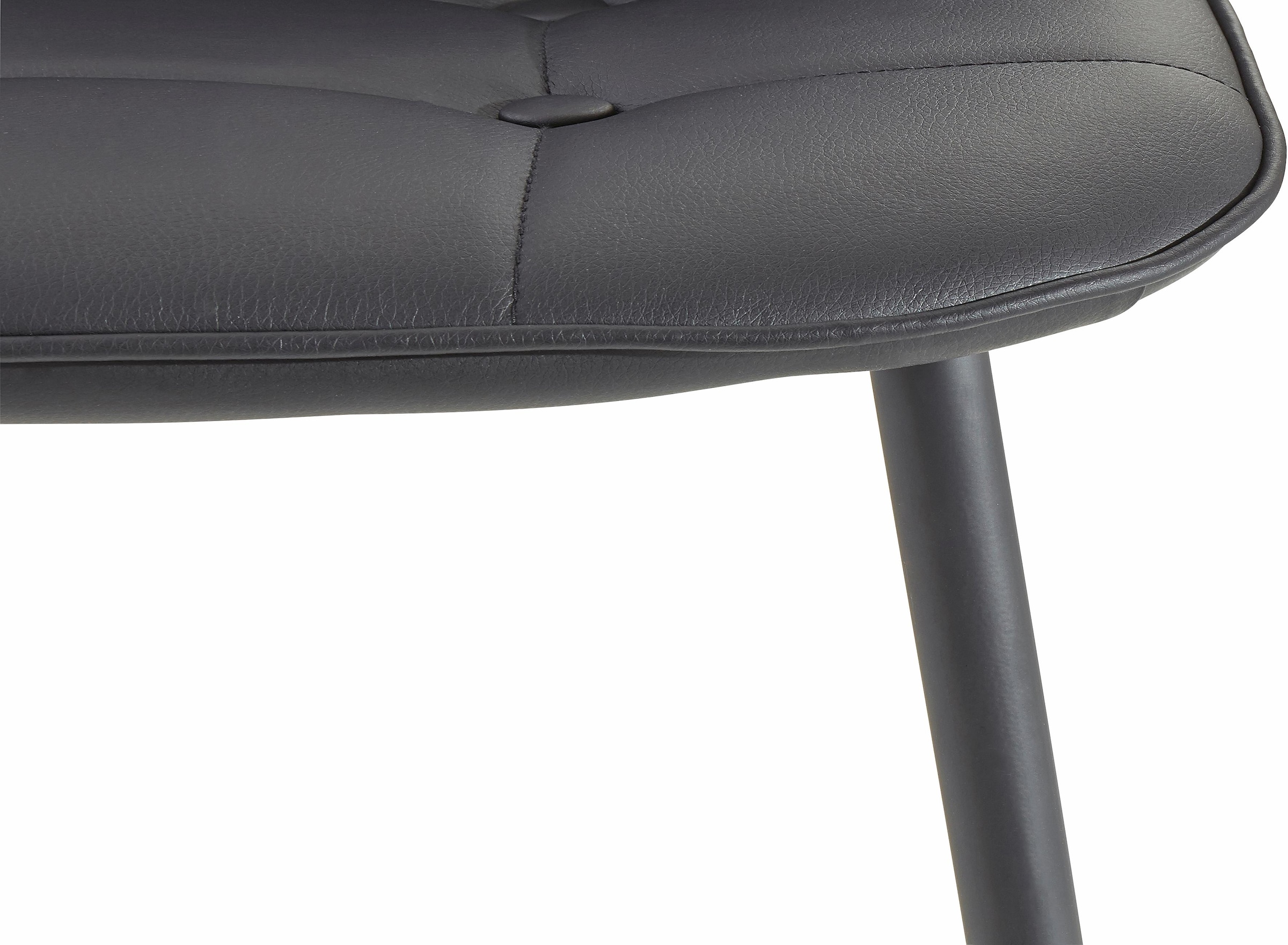 INOSIGN Essgruppe Set, 5 Stk. tlg. Esstisch, Breite 120 cm und 4 Esszimmerstühle, Bezug in Kunstleder