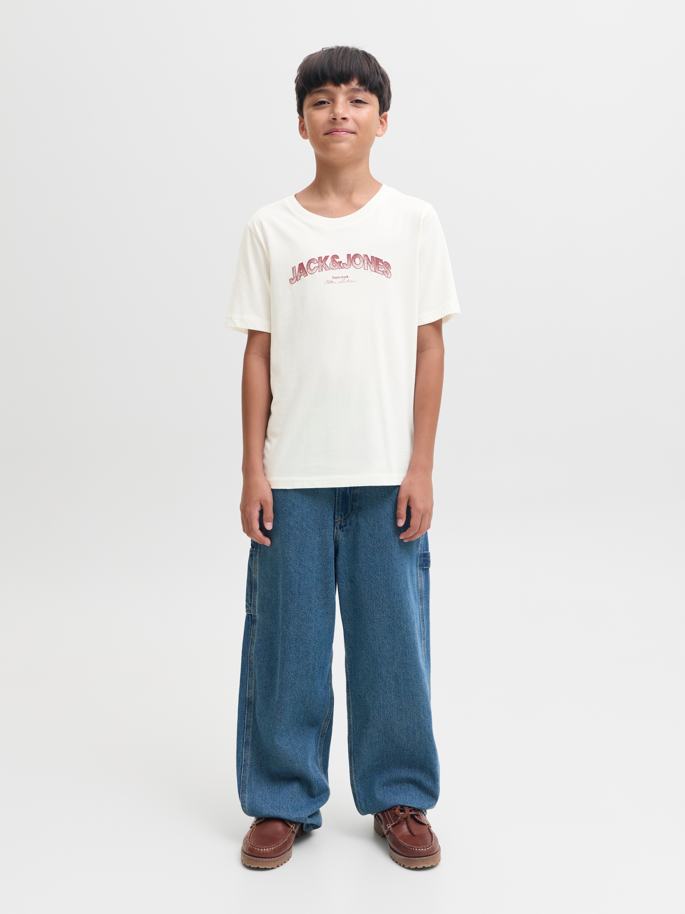 Jack & Jones Junior Rundhalsshirt »JJAVERY TEE SS CREW NECK 3PK MP JNR« Packung, 3 Baumwolle, regular fit