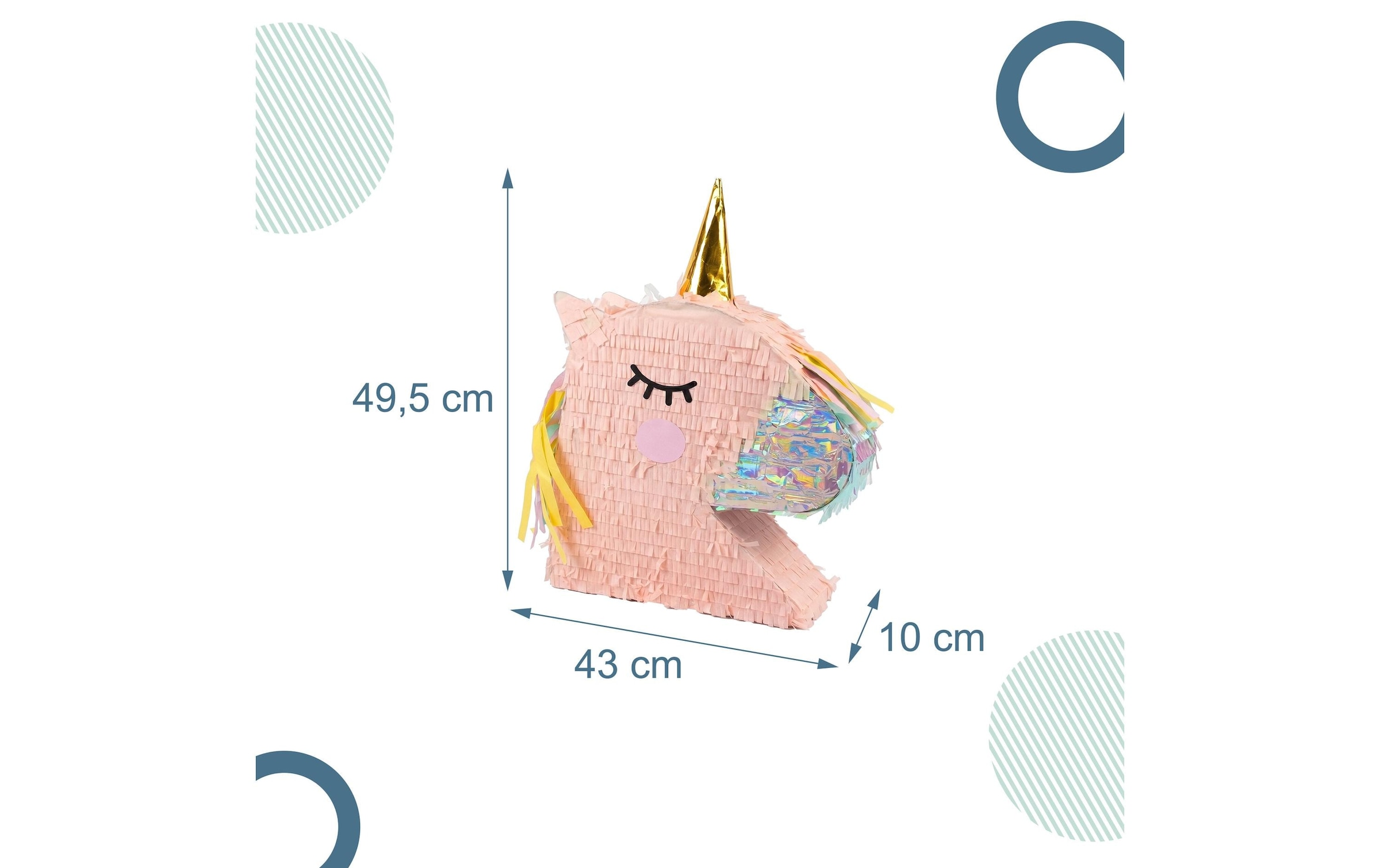 relaxdays Pinata »Einhorn Einhorn«