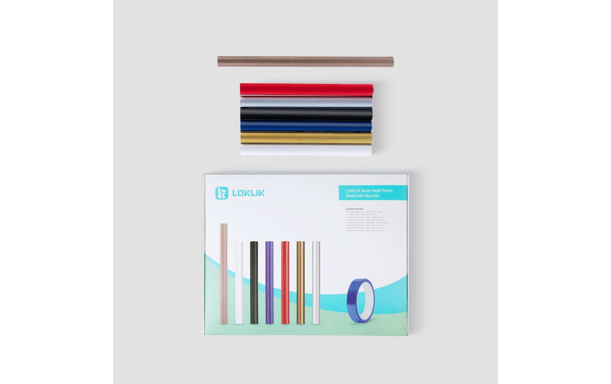 LOKLIK Dekorationsfolie »Bündel und Pakete« Ihre umfassende Lösung zum Heisspressen