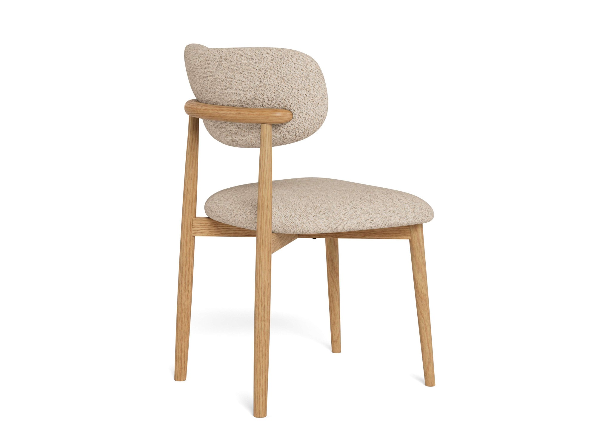 ACTONA GROUP Chaise de salle à manger »Polsterstuhl« () 2 cuisChaise, tissu Cona, structure chêne