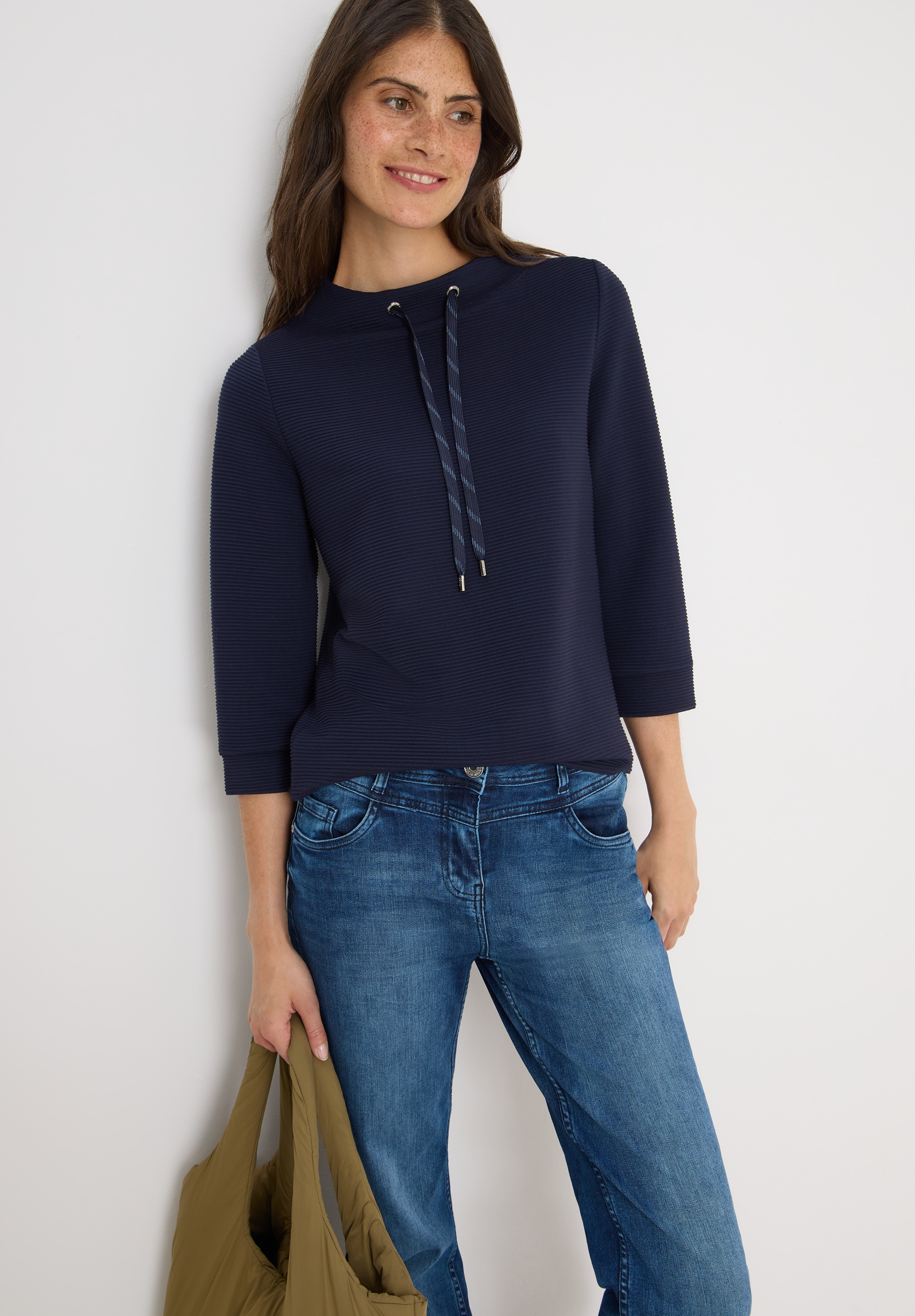 Cecil Sweatshirt , mit 3/4-Ärmeln
