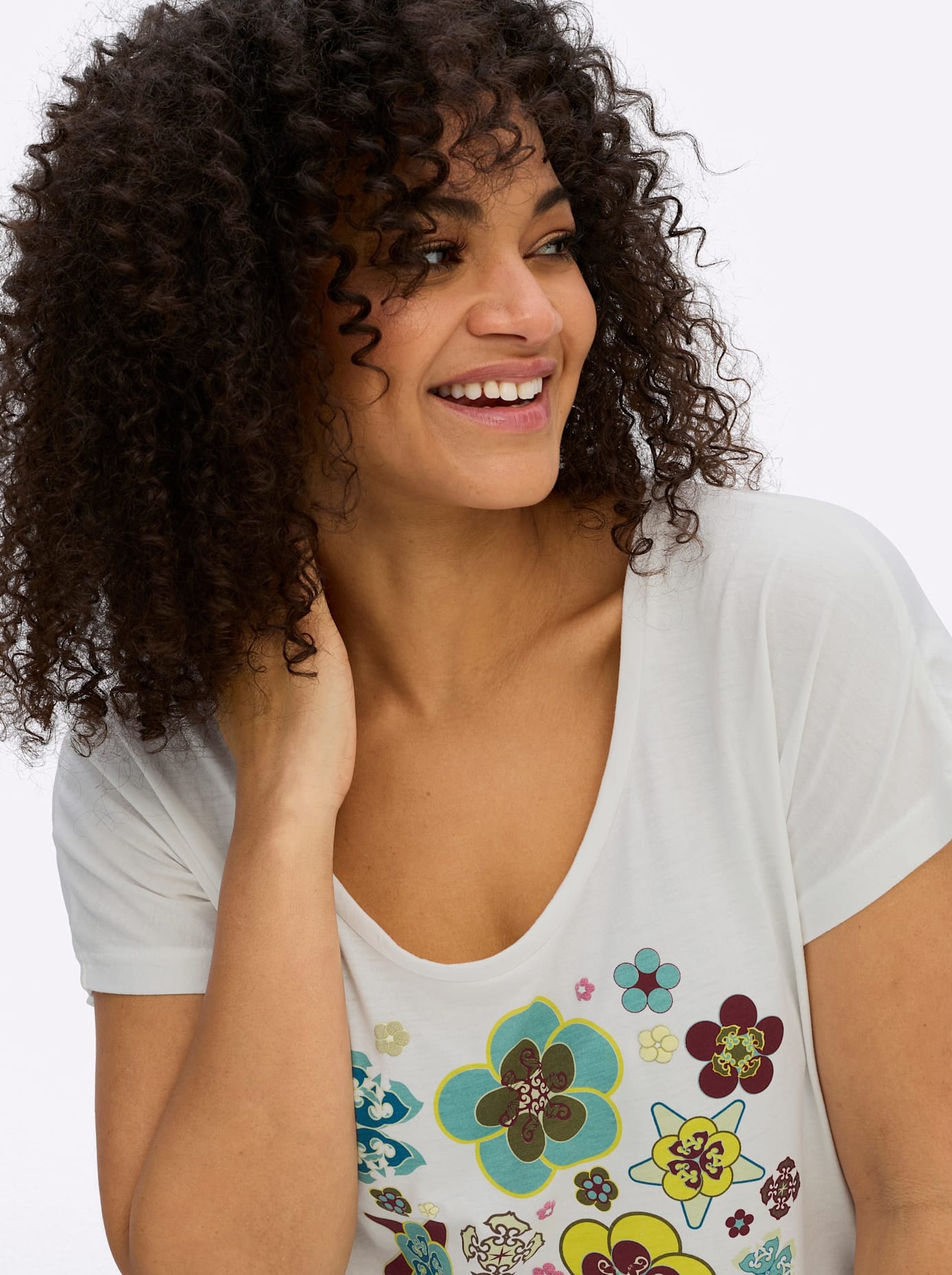 Sheego T-shirt »Shirt« 1