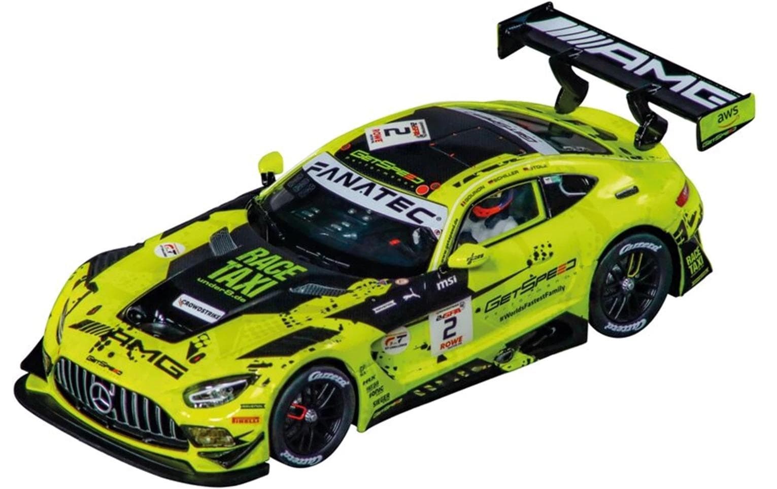 Carrera® Voiture de course »Mercedes AMG GT3 Evo No.2 1:32« Licht, Rücklicht