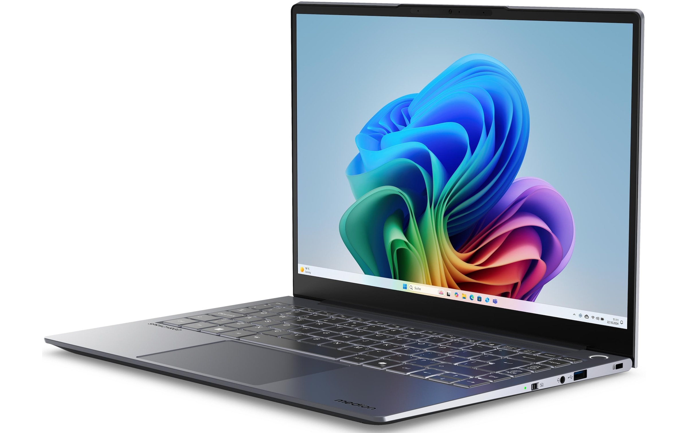 Medion® Notebook »SPRCHRGD 14 S2 (MD62722)« / 14 ″ Intel Core Ultra 7 Integrierte NPU (Neural Processing Unit)