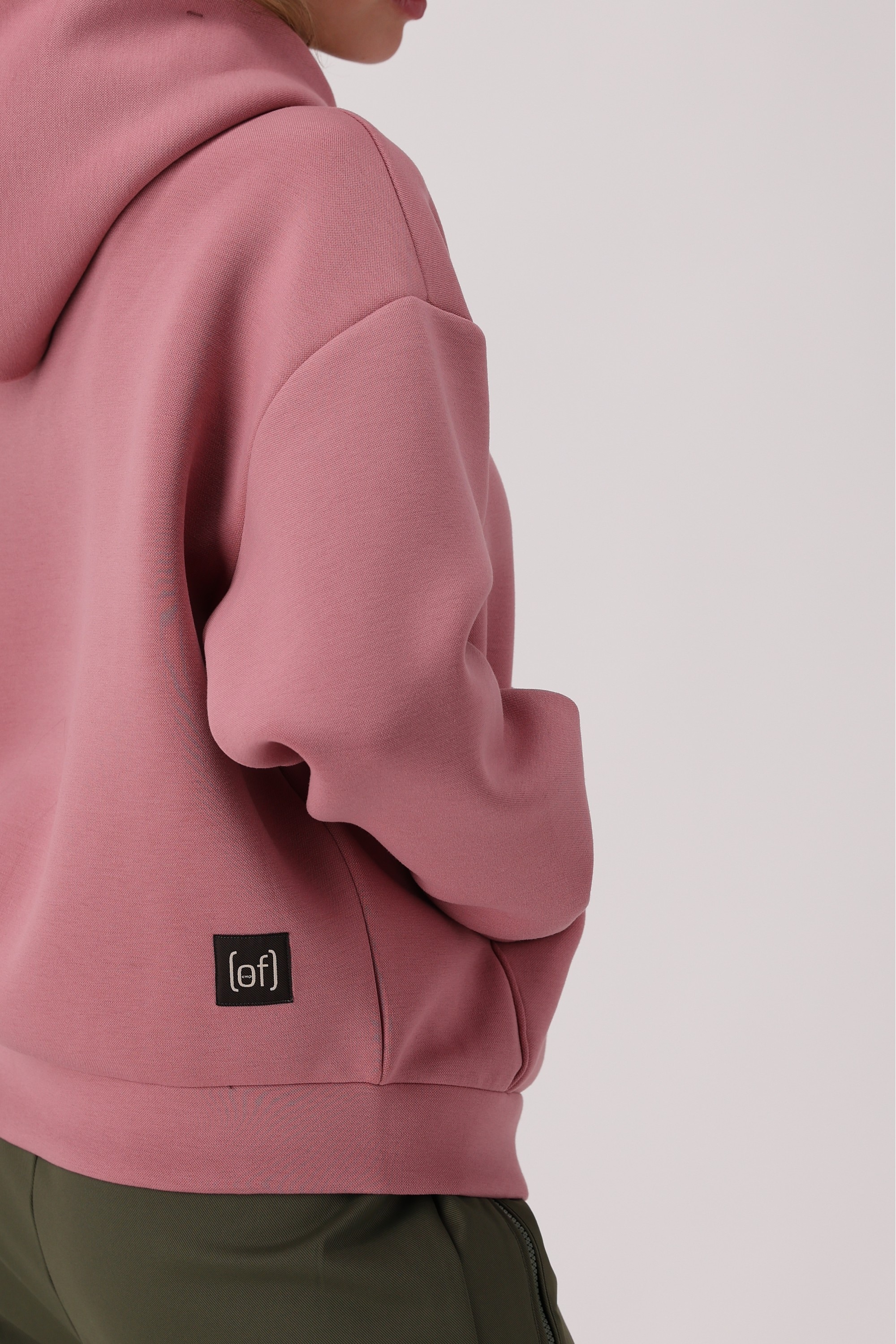 CMP Kapuzenpullover »WOMAN SWEAT FIX HOOD« Oversize-Schnitt, Kängurutasche, Elastisches Gewebe