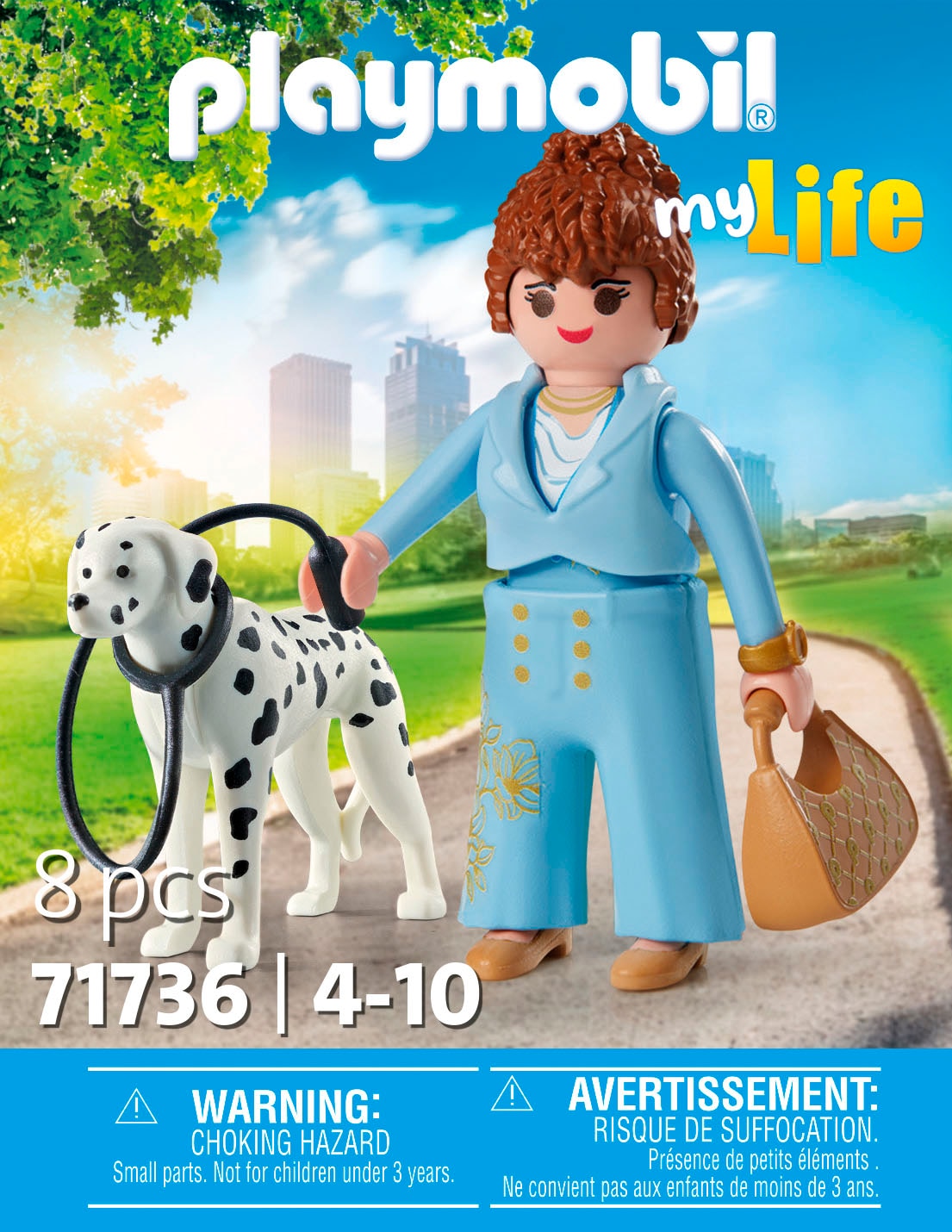 Playmobil® Jeu de construction »Managerin mit Dalmatiner (71736), Playmobil My Life«