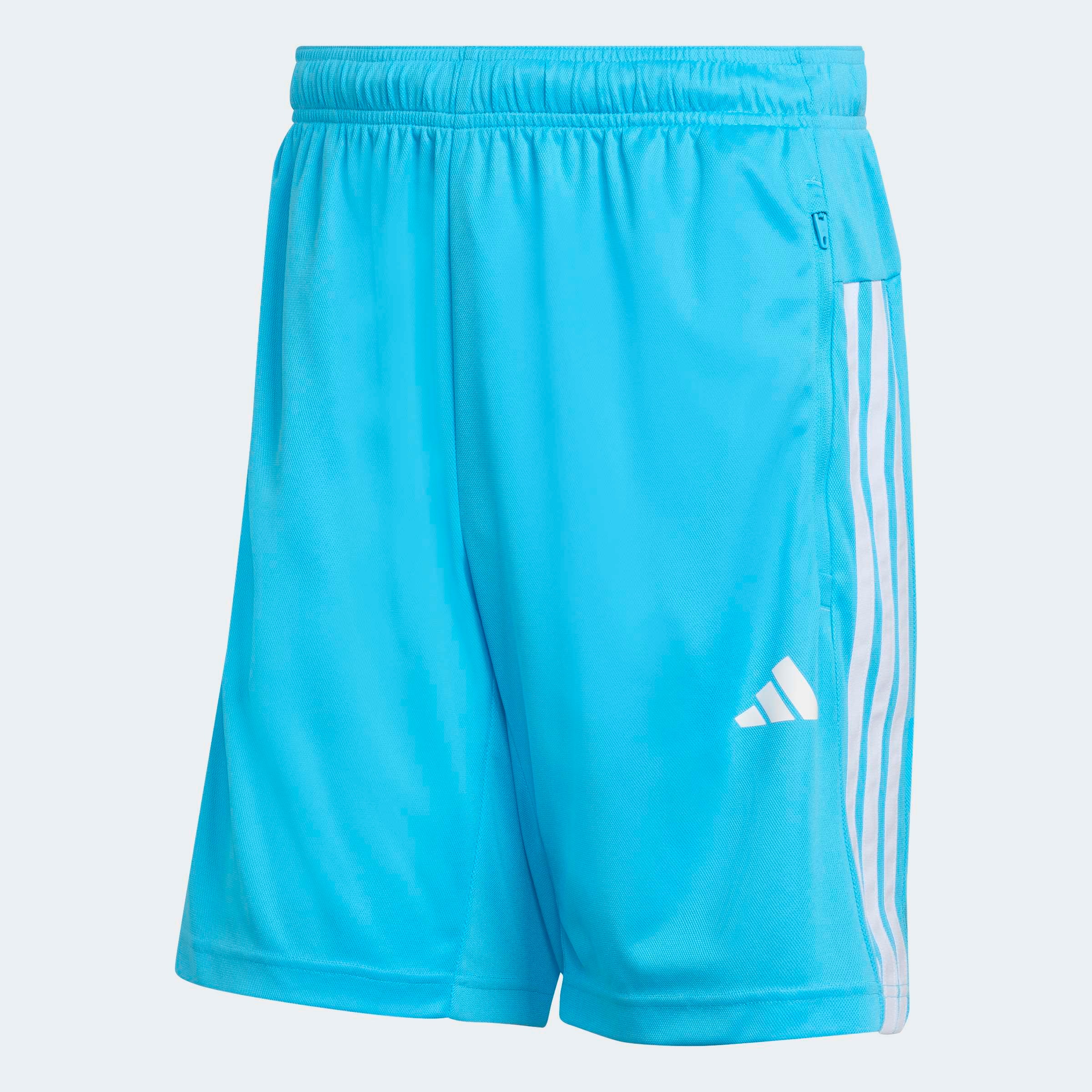 adidas Performance Short »WORKOUT ESSENTIALS BASE 3-STREIFEN PIKEE-, 23 CM«  sportlicher Stil, für sportliche Aktivitäten, aus Polyester