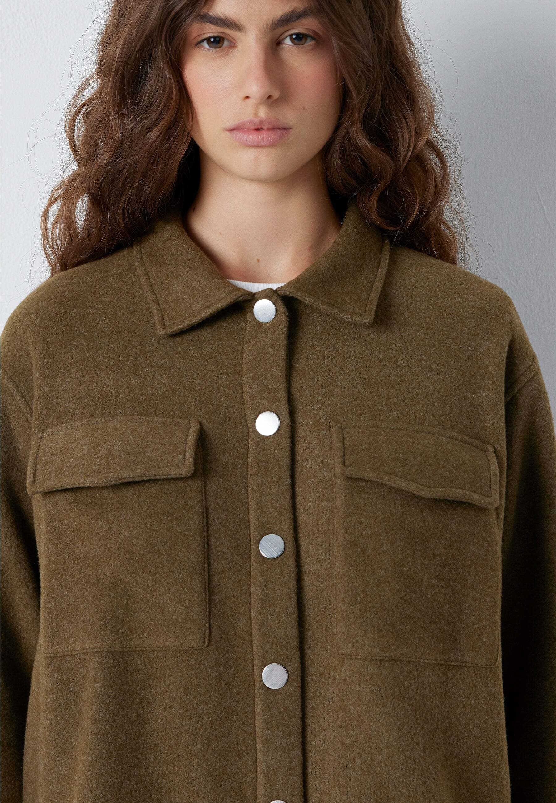 Mavi Kurzjacke »Mavi Jacke Button«
