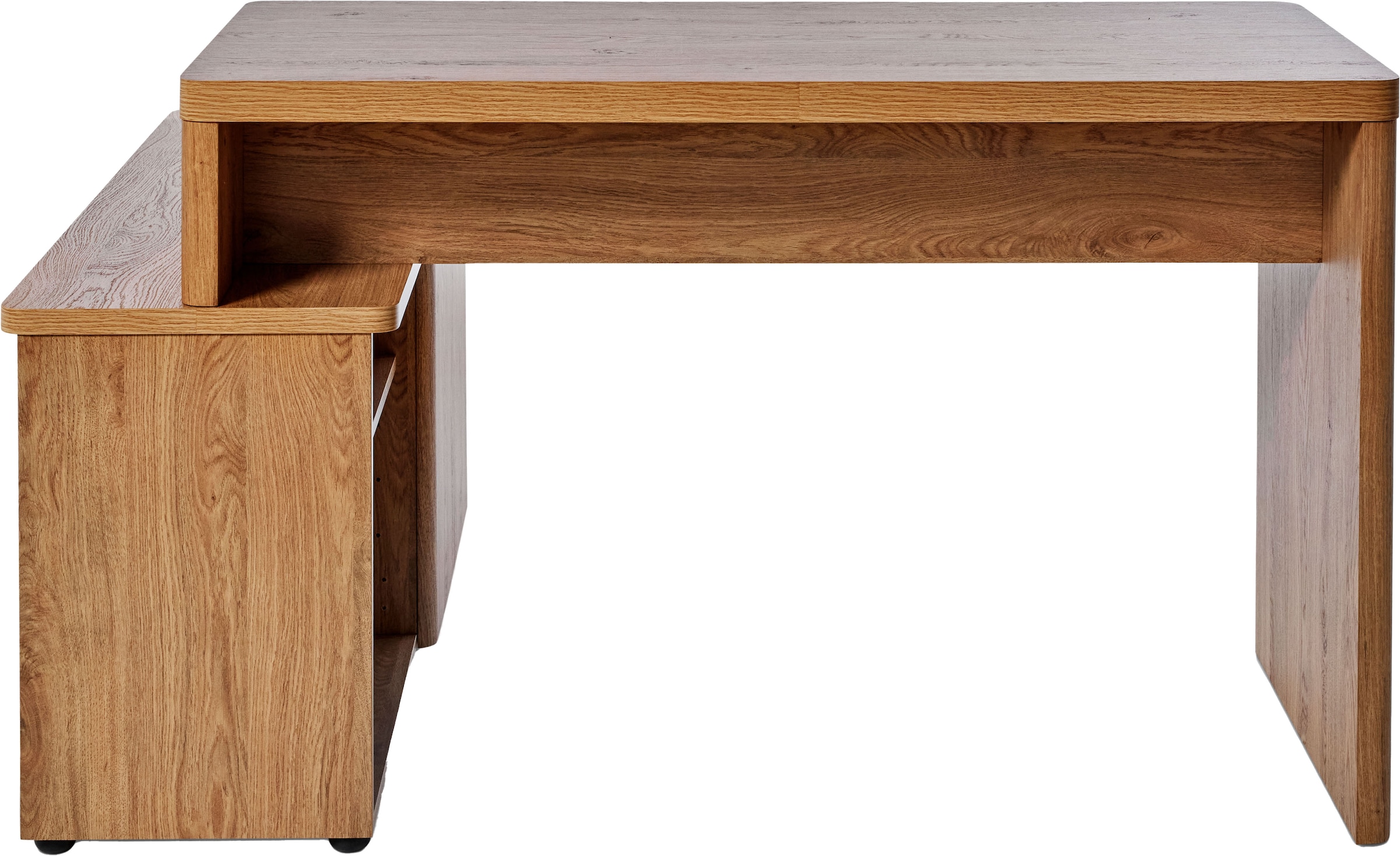 Jahnke Eckschreibtisch »LIBRE C 155 E« 1 Stk. tlg. wechselseitig montierbar, Breite ca. 140 cm